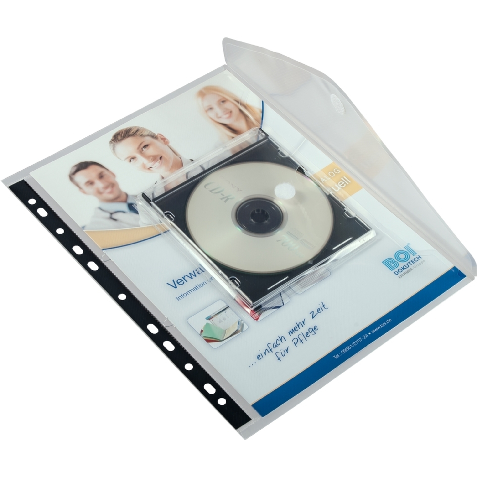 EICHNER Dokumentenhülle DIN A4 Polypropylen 5 St./Pack.