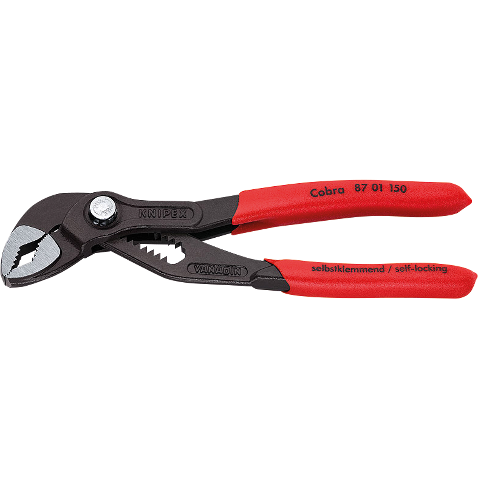 KNIPEX Zange Cobra® Wasserpumpenzange 150mm Chrom-Vanadium Elektrostahl