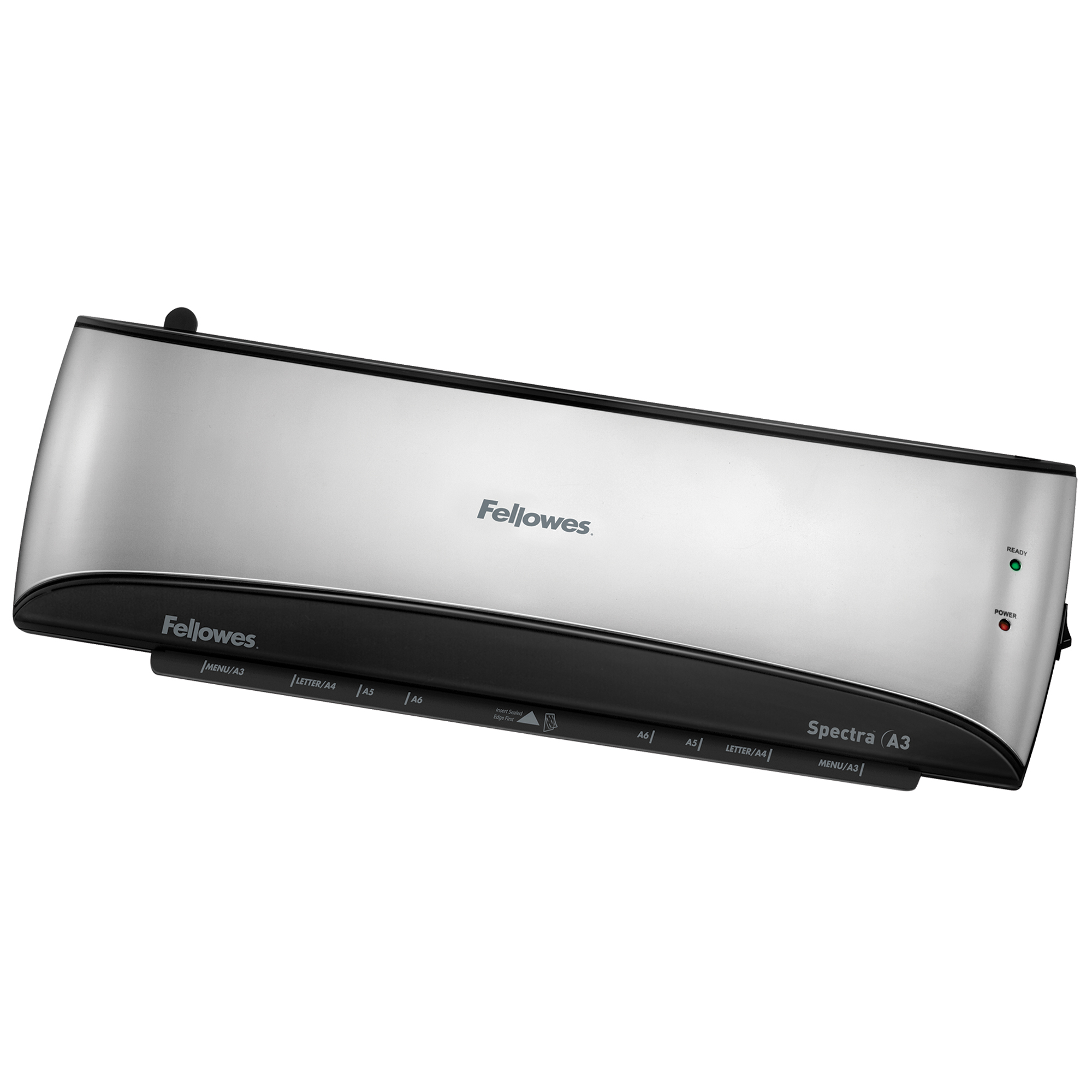 Fellowes® Laminiergerät Spectra Heißlaminierung 47 x 7,8 x 16,2 cm (B x H x T) DIN A3 schwarz/silber