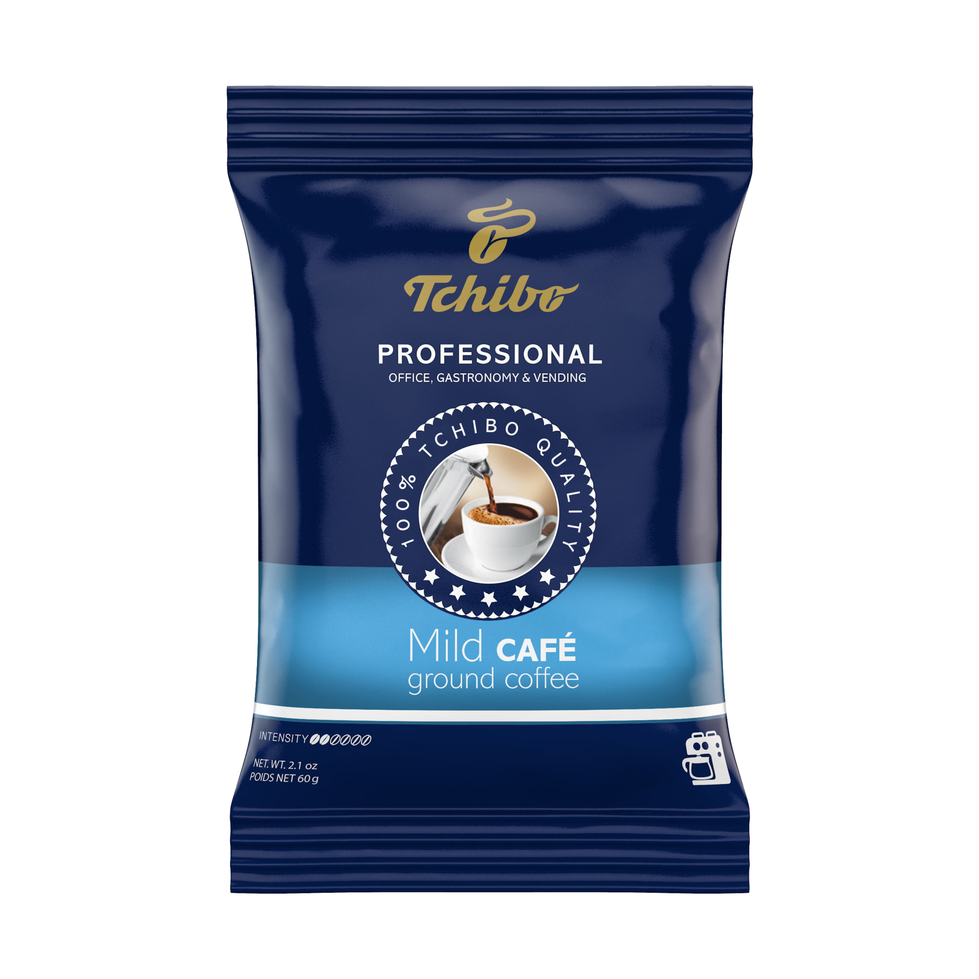 Tchibo Kaffee Professional mild gemahlen 80 x 60 g/Pack.