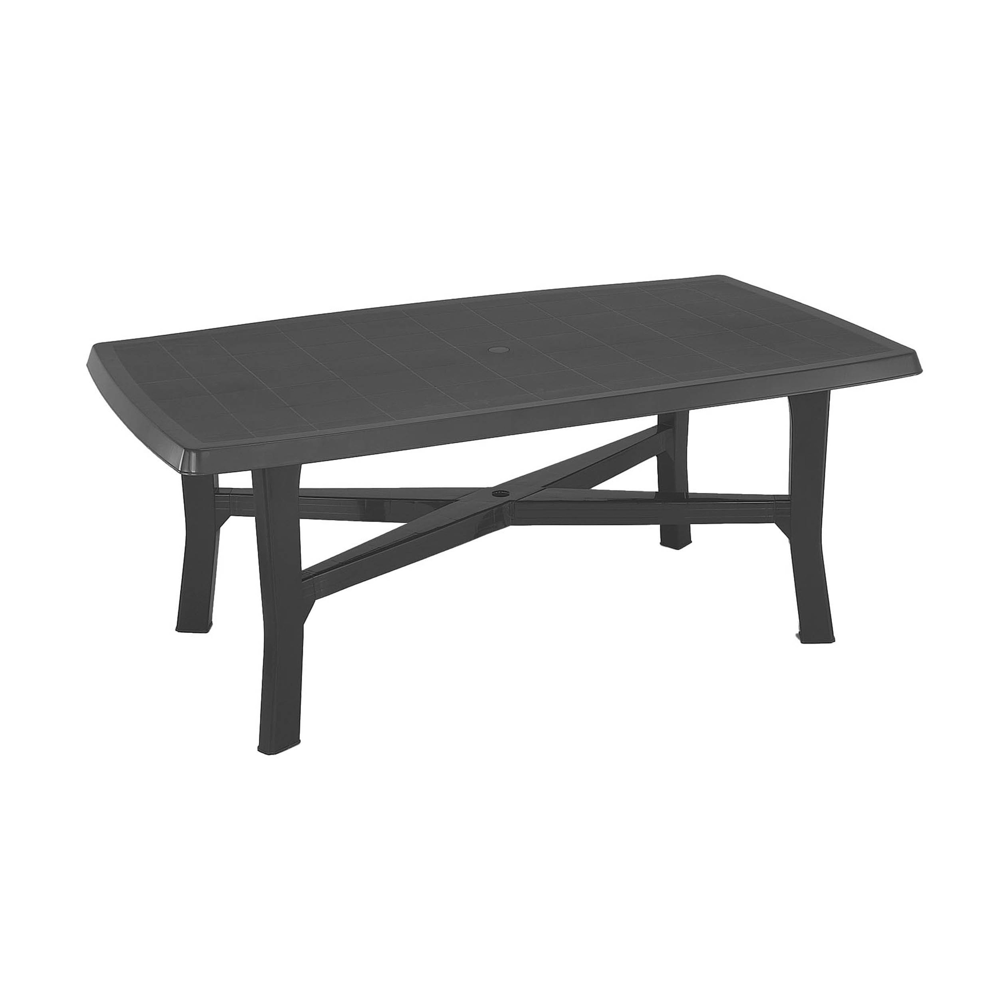 BEST Gartentisch Zorita 180 x 72 x 100 cm (B x H x T) Polypropylen anthrazit