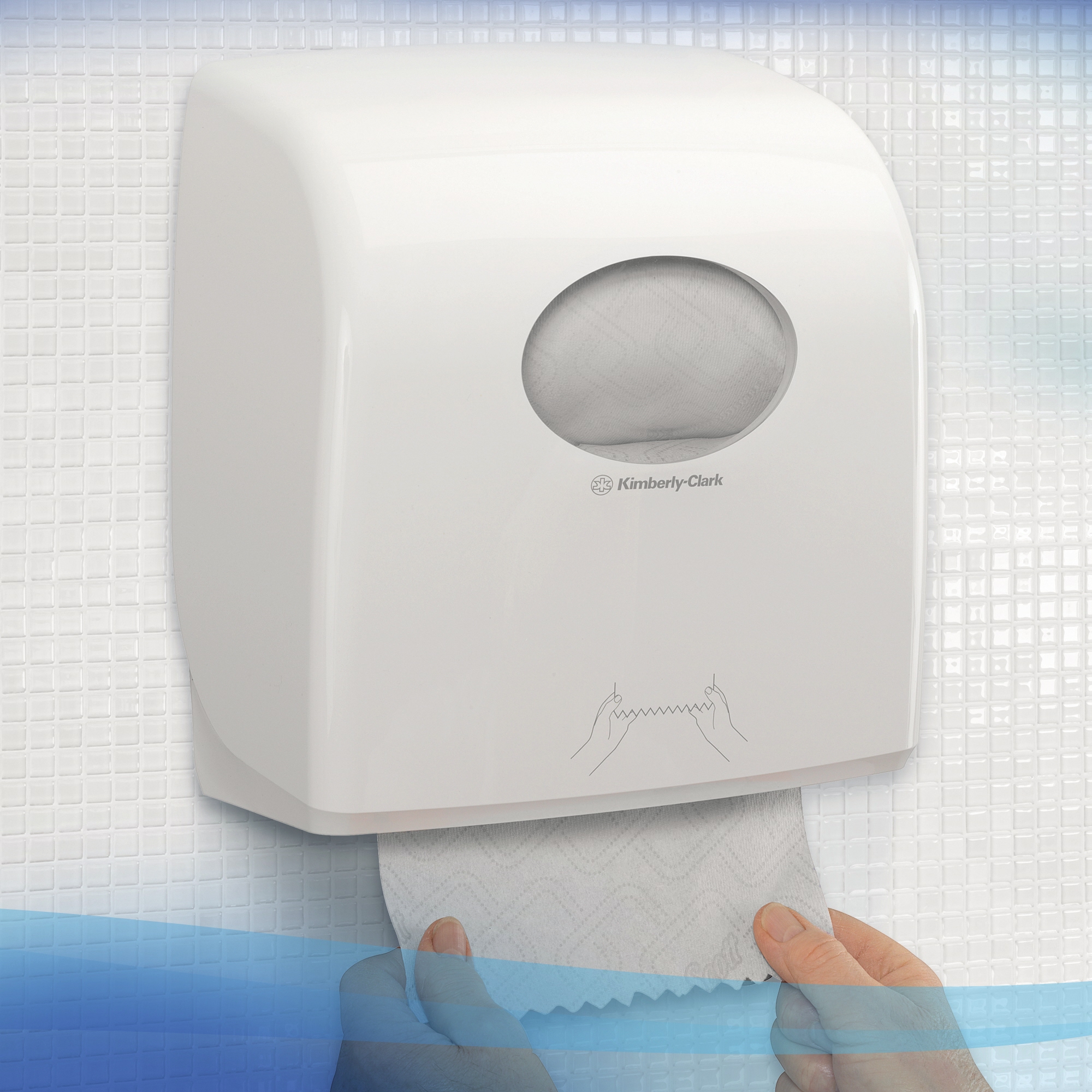 Scott® Handtuchrolle Essential™ 19,8 cm x 190 m (B x L) Airflex™ weiß 6 Rl./Pack.