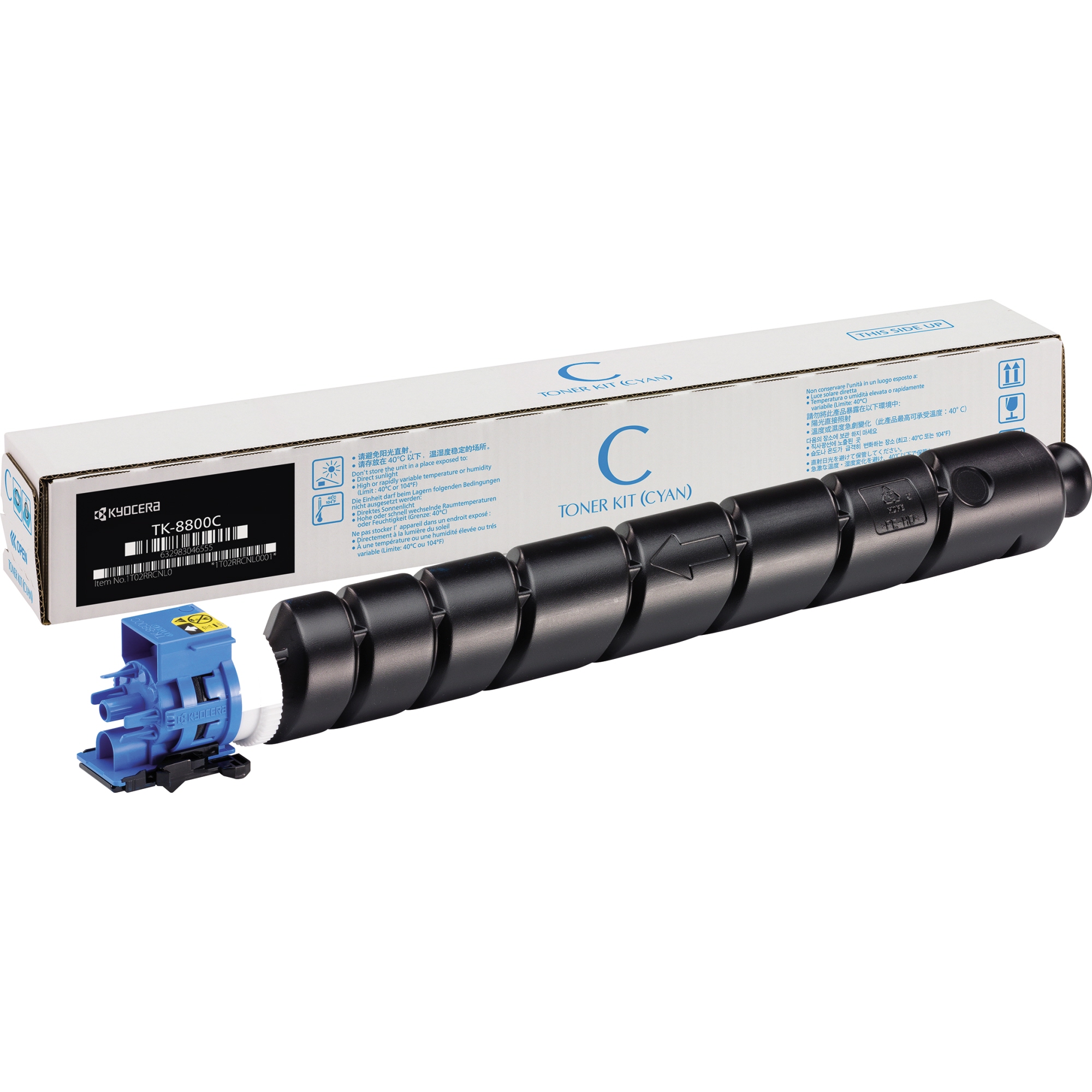KYOCERA Toner Originalzubehör TK-8800C ca. 20.000 Seiten cyan