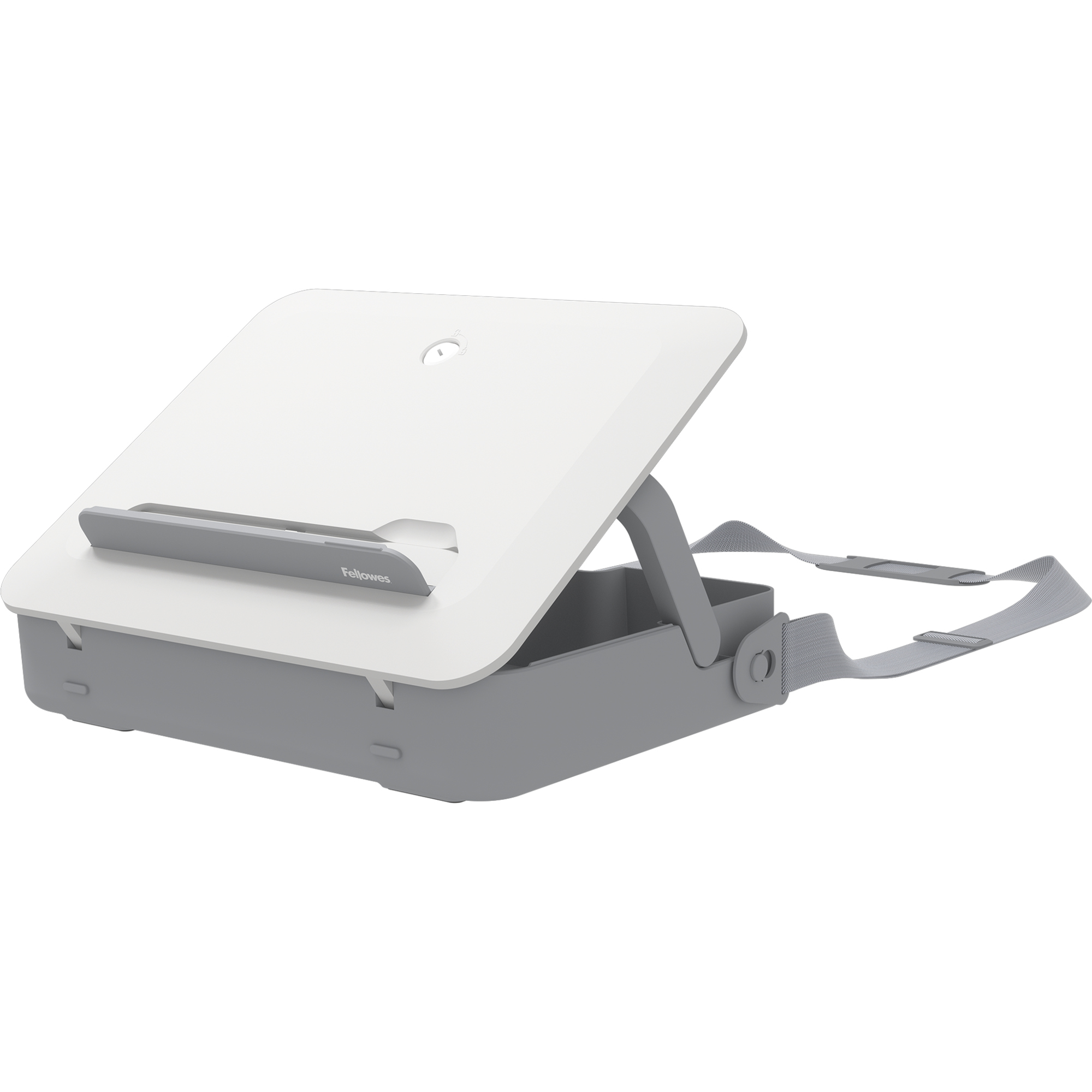 Fellowes® Notebooktasche Breyta™ Toolbox 38,7 x 8,7 x 29,8 cm (B x H x T) ABS Kunststoff, 100 % recycelt weiß