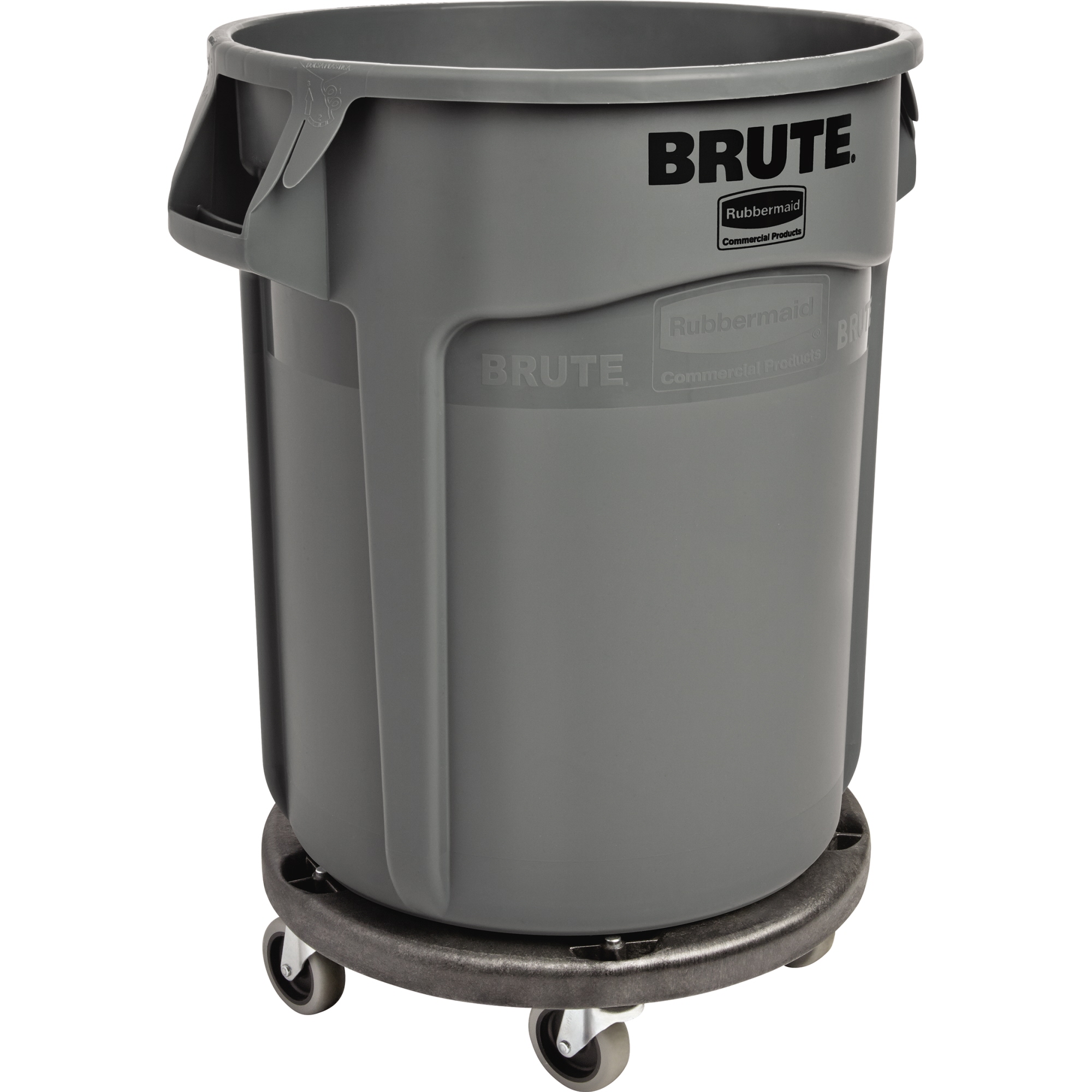 Rubbermaid Transportroller BRUTE® Rubbermaid Abfalleimer BRUTE® FG264360GRAY 3,18kg Kunststoff schwarz