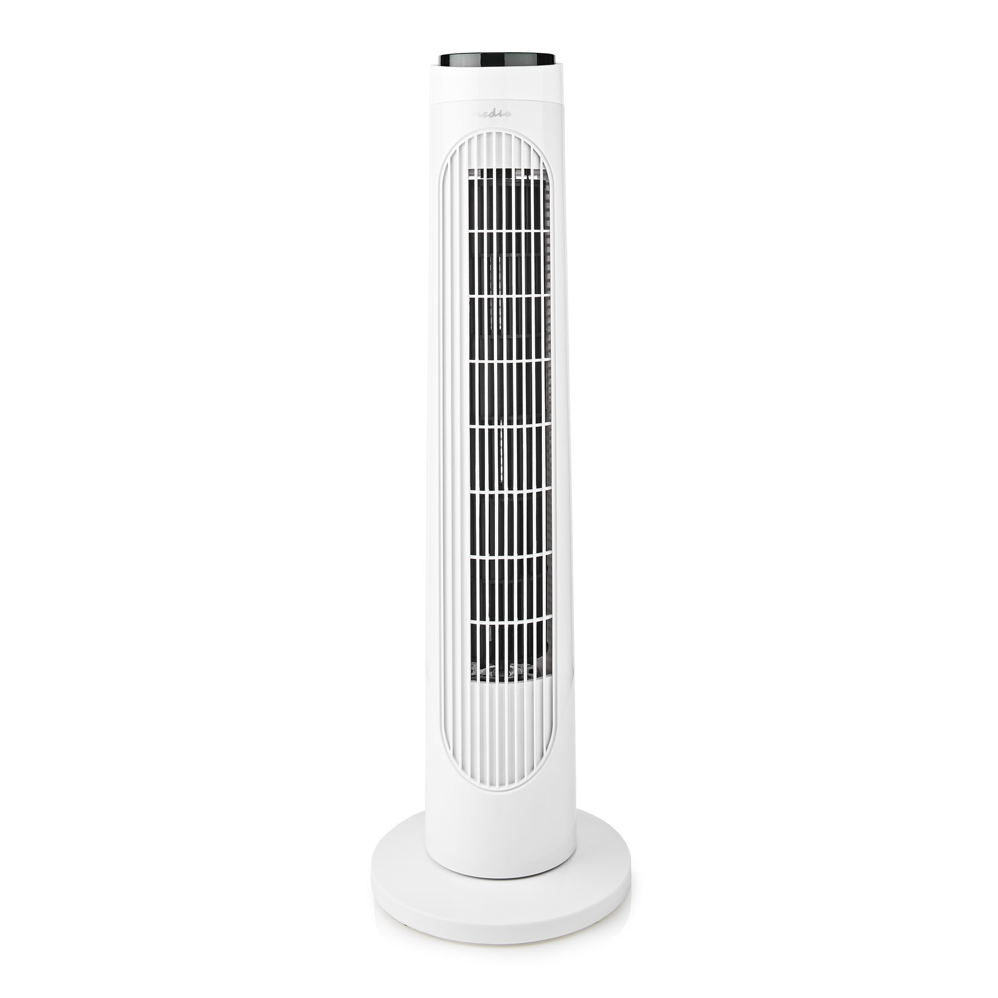 Nedis Turmventilator 50W 3 Leistungsstufen schwarz/weiß
