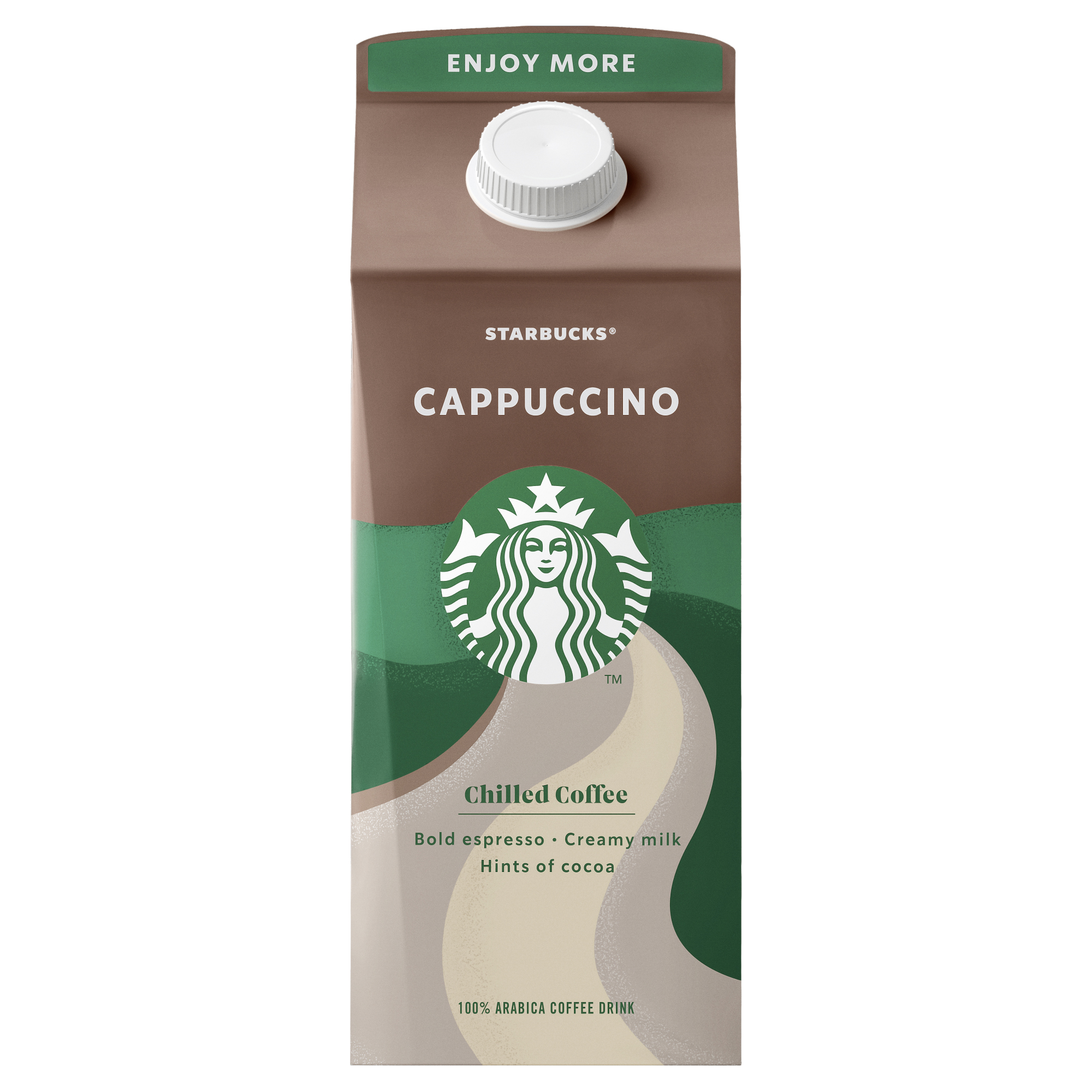 STARBUCKS® Cappuccino 6 x 0,75 l/Pack.