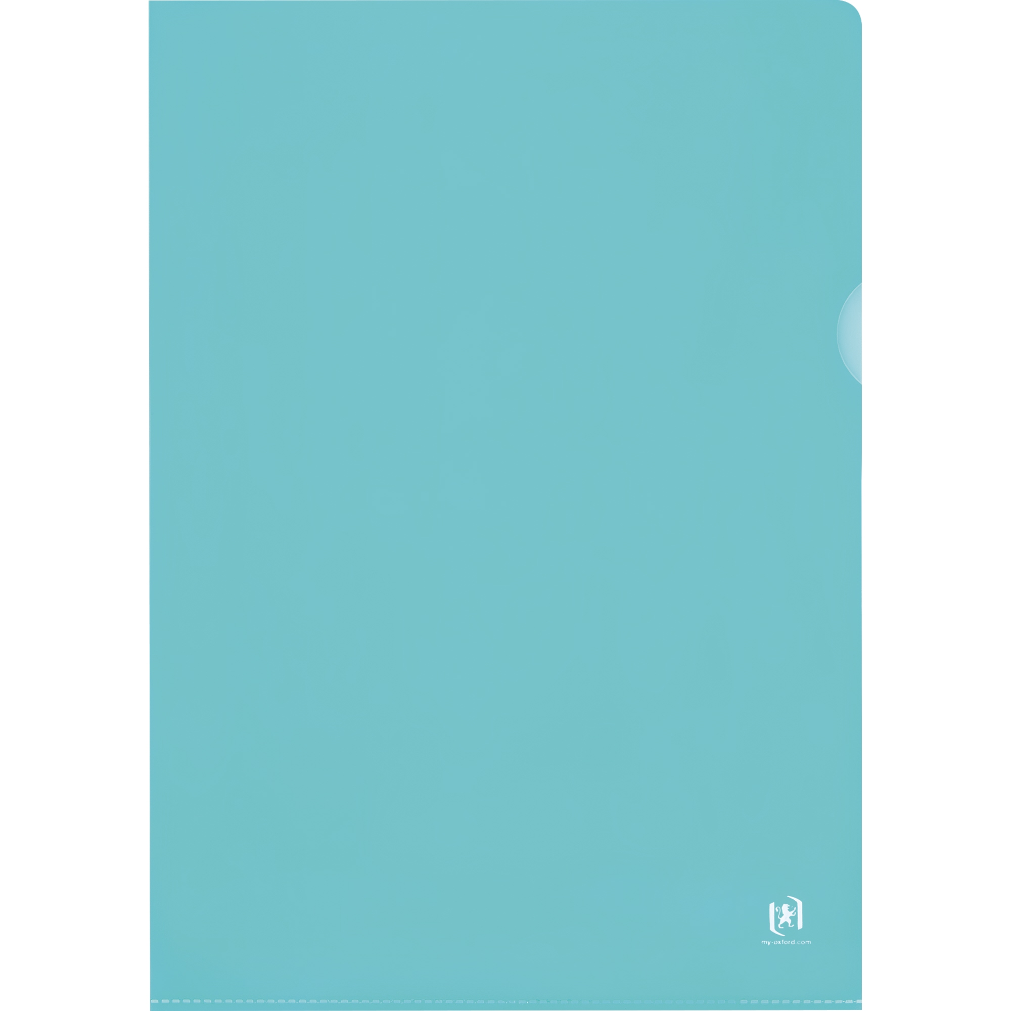 Oxford Sichthülle Premium DIN A4 150µm oben, rechts offen dokumentenecht PVC-Folie grün 25 St./Pack.
