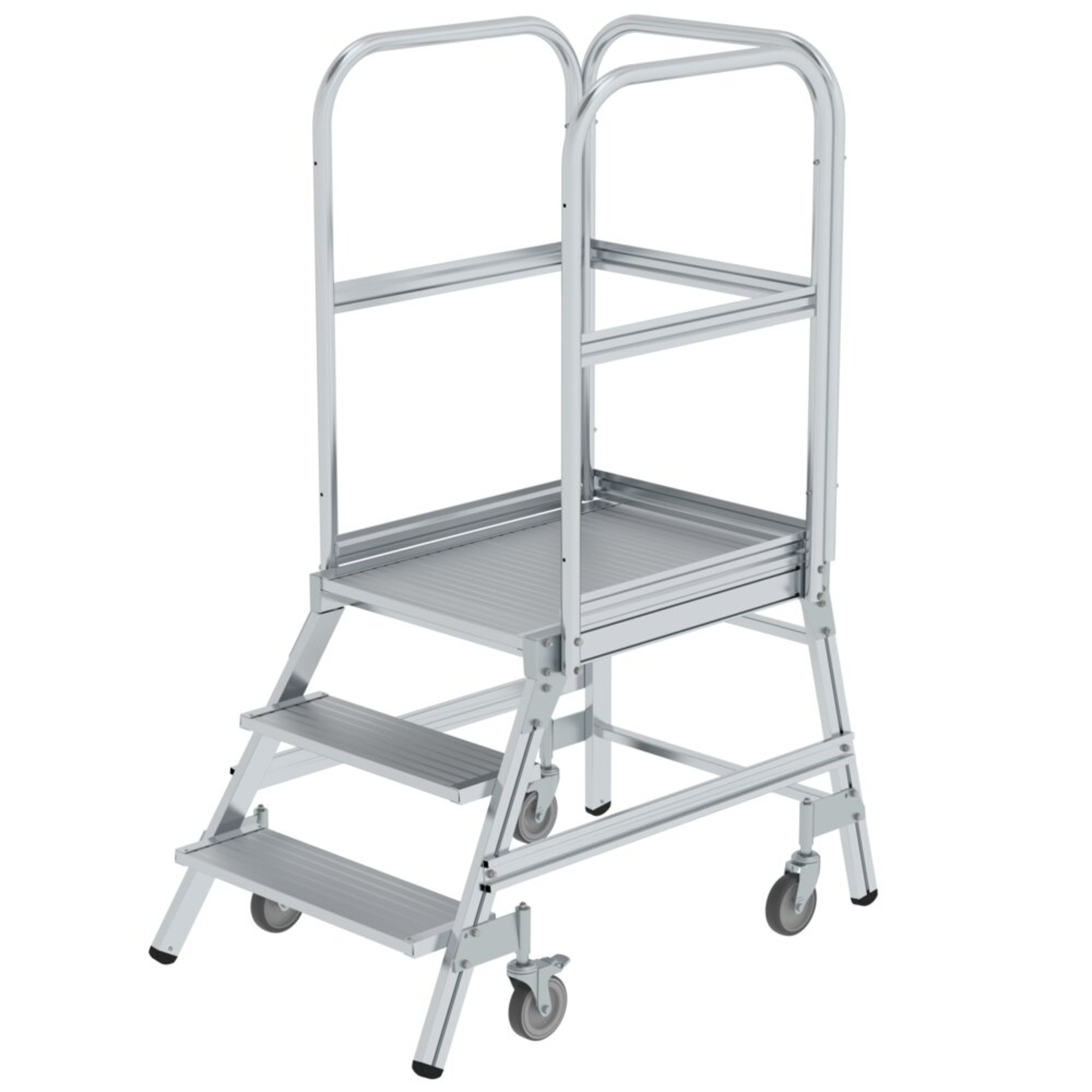 MUNK Podestleiter 2,7m Aluminium