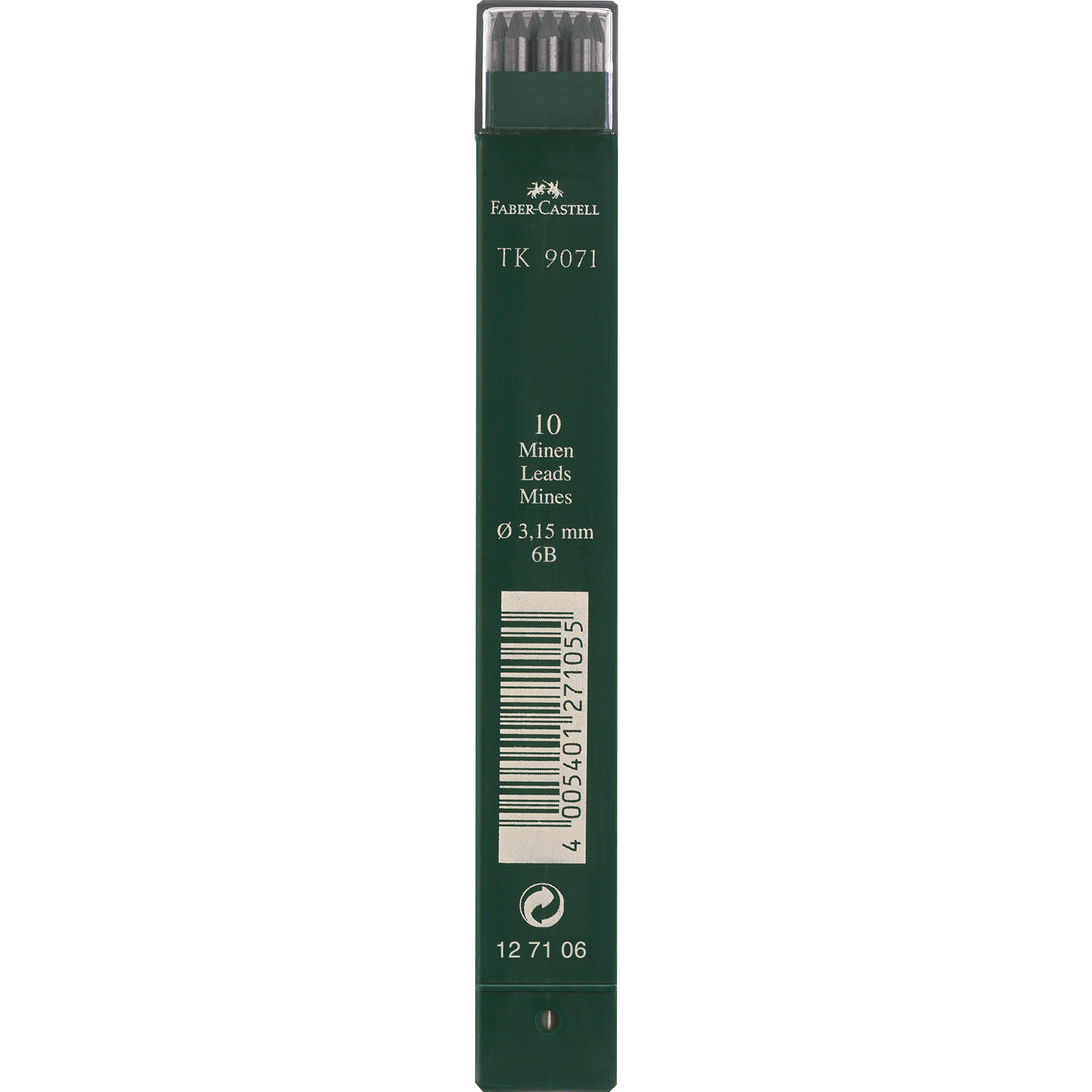Faber-Castell Fallmine TK® 9071 3,15mm 6B 10 St./Pack.