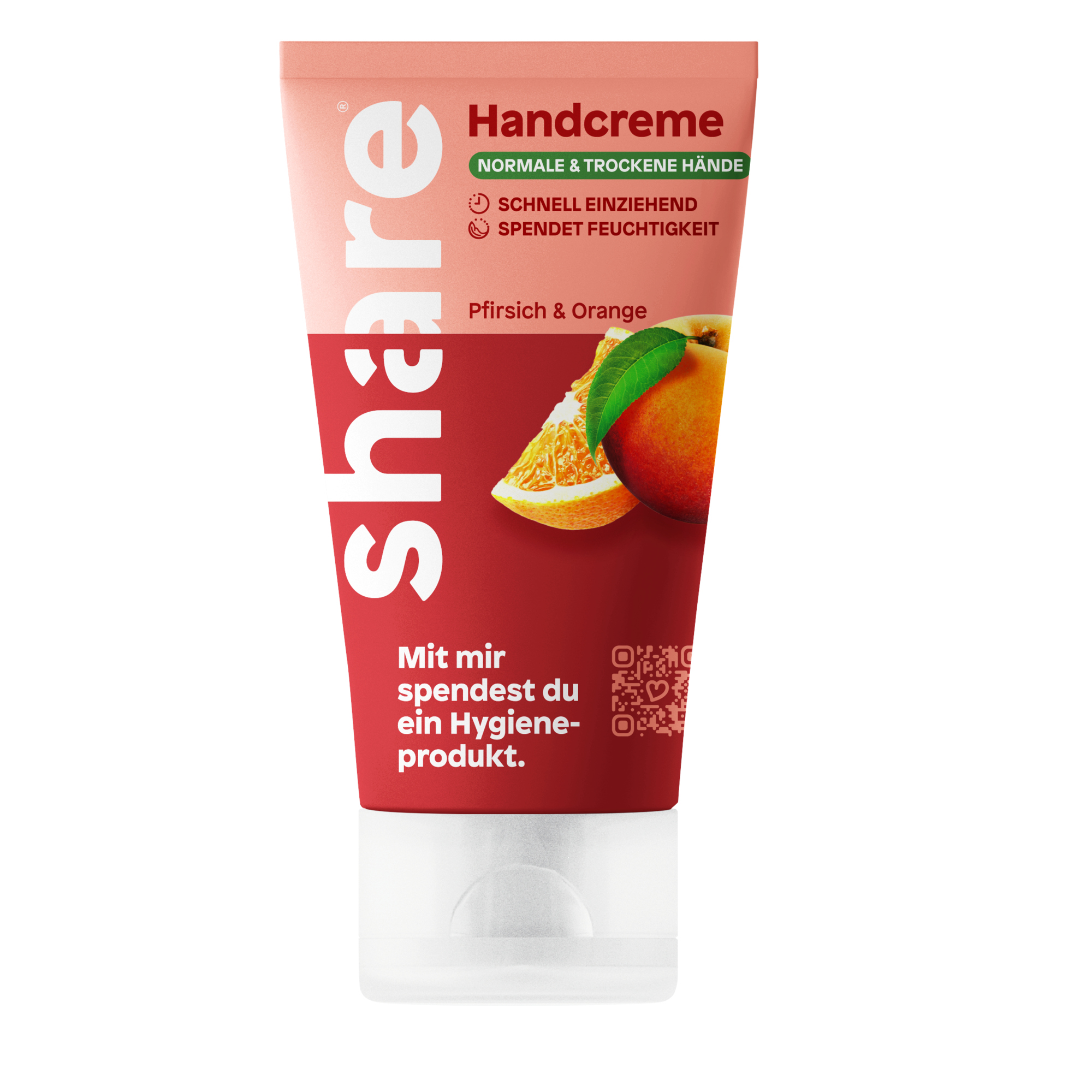 share Handcreme Pfirsich & Orange pH-Wert: 5,5-6,5 Tube Kunststoff 0,075l