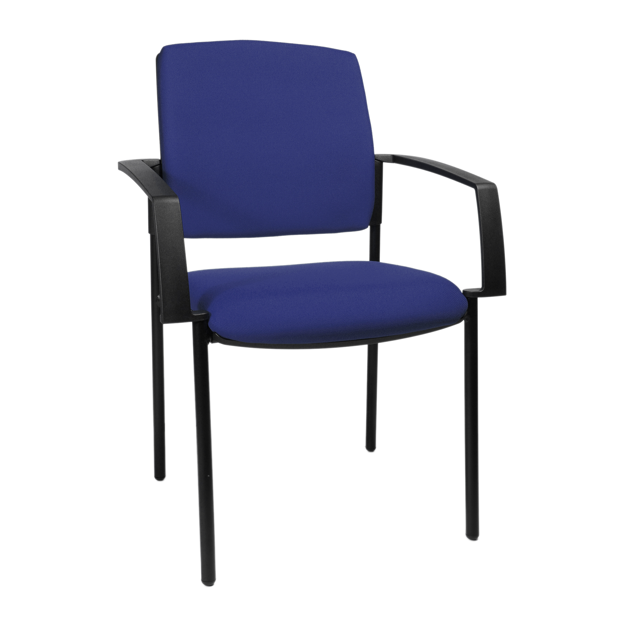 TOPSTAR Besucherstuhl B to B 10 110kg 100 % Polypropylen blau