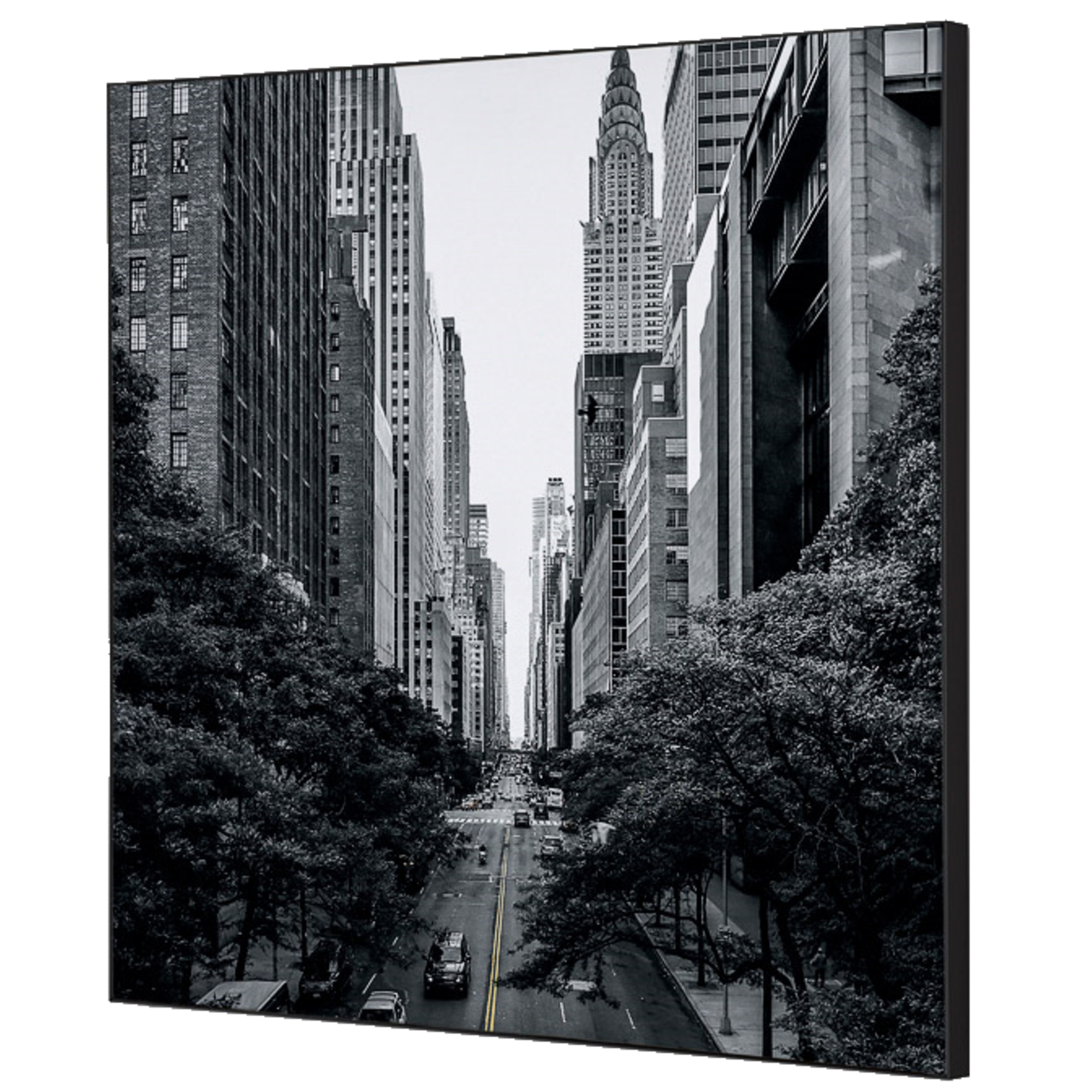 Showdown® Displays Dekobild New York Manhattan 40 x 40 cm (B x H) Holz