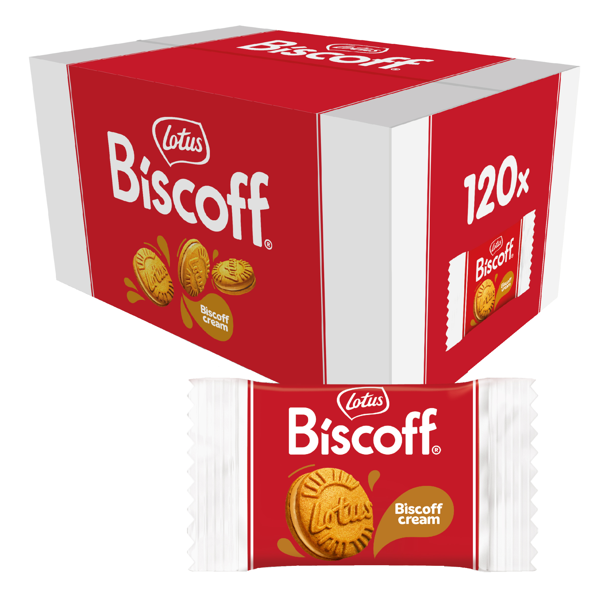 Gebäck Biscoff Creme Karamell 120 St./Pack.