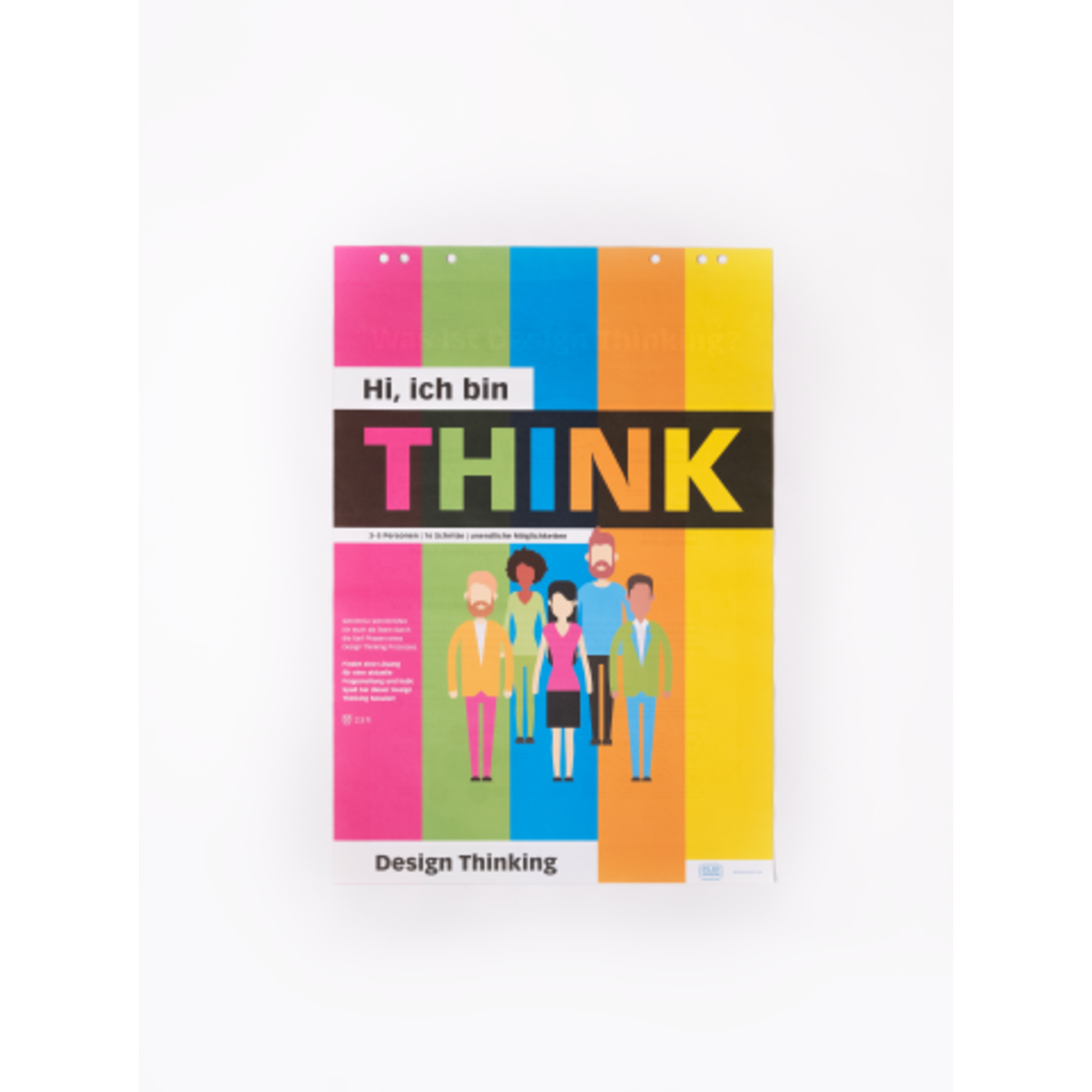 Playroom Flipchartblock THINK FLIP 65 x 97 cm (B x H) 80g/m² 15 Bl./Block 5 Block/Pack.