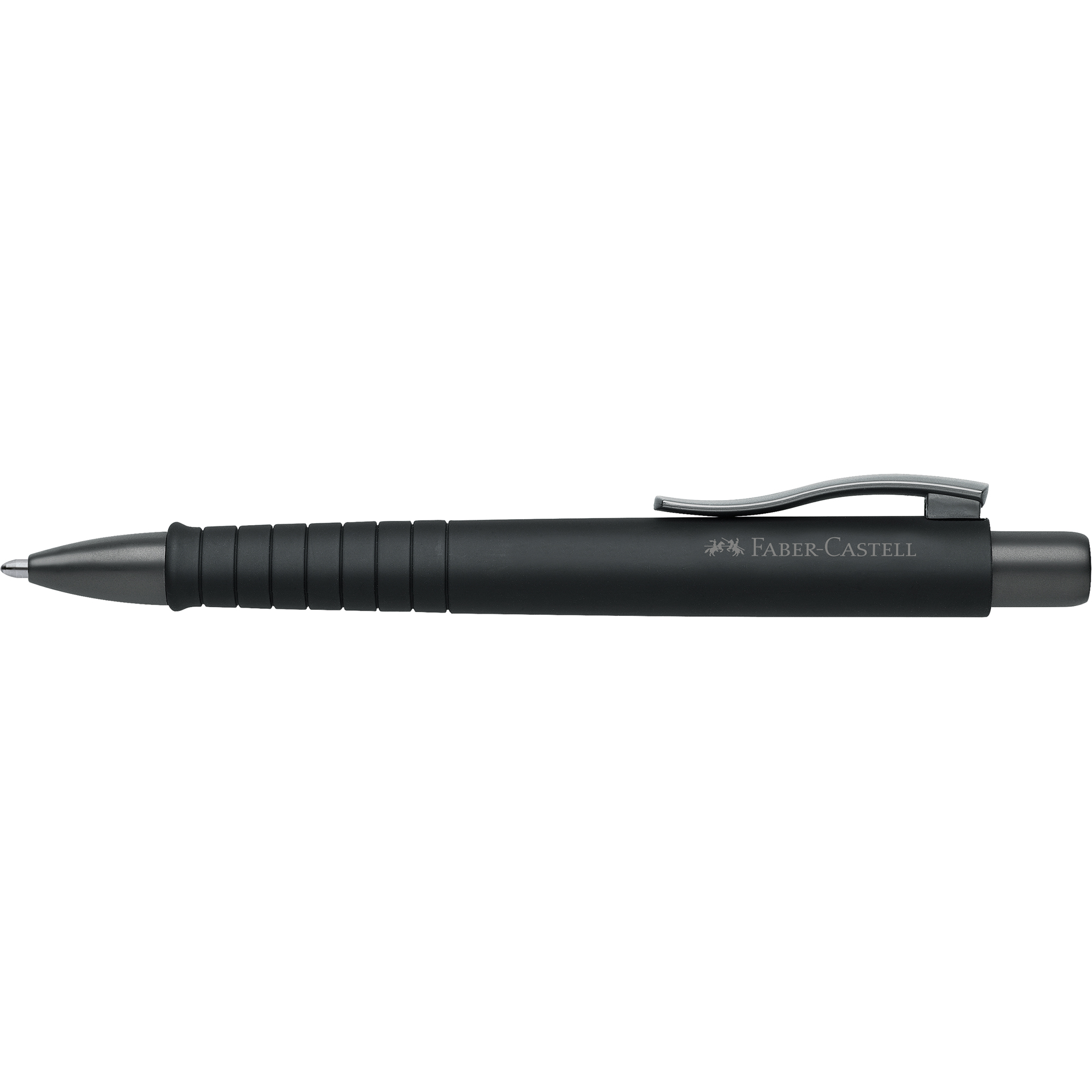 Faber-Castell Kugelschreiber Poly Ball Urban 0,6mm XB blau dokumentenecht Schaftfarbe: schwarz matt
