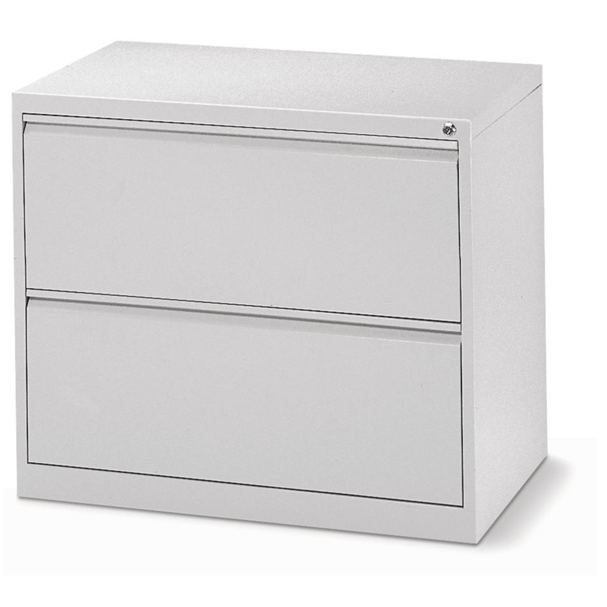 Hängeregistraturschrank BASE LINE 840 x 720 x 620 mm (B x H x T) Stahl, pulverbeschichtet lichtgrau