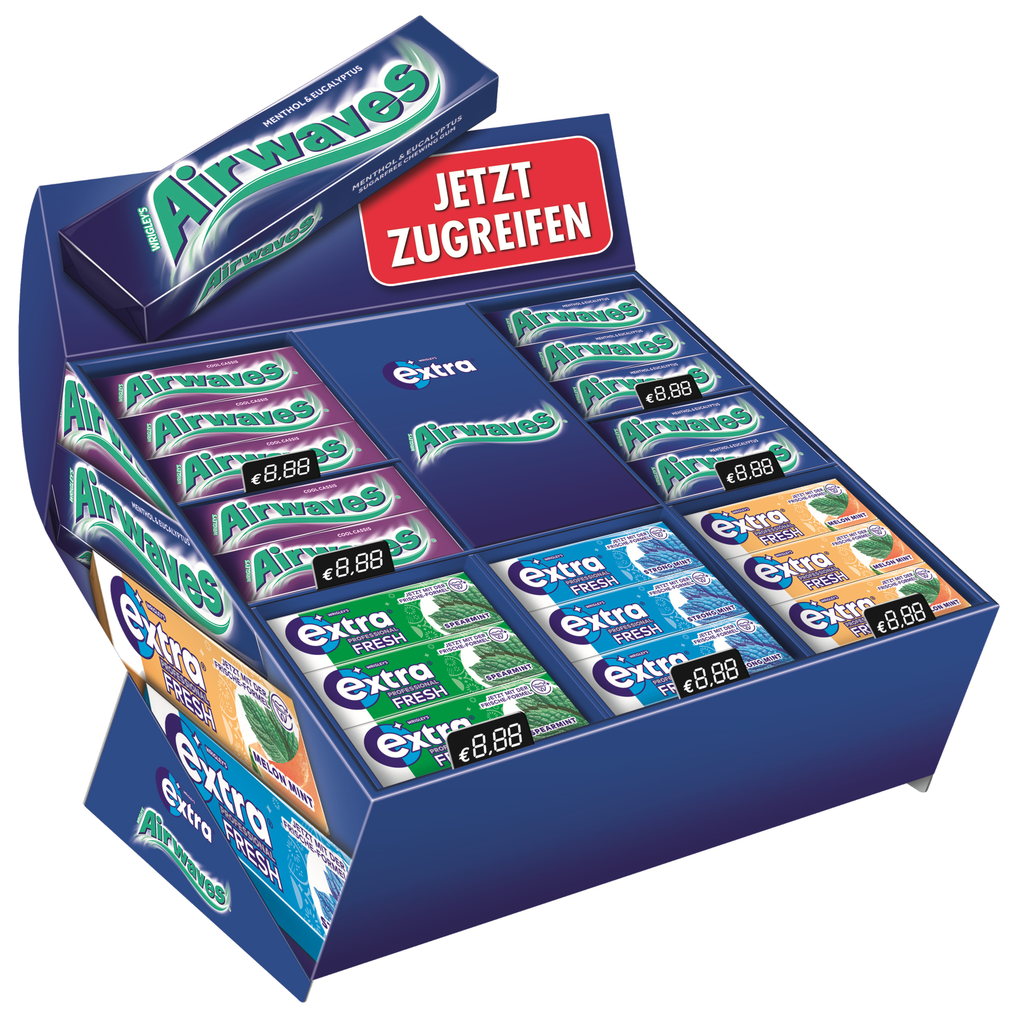 WRIGLEY'S EXTRA® Kaugummi TOPSELLERBOX