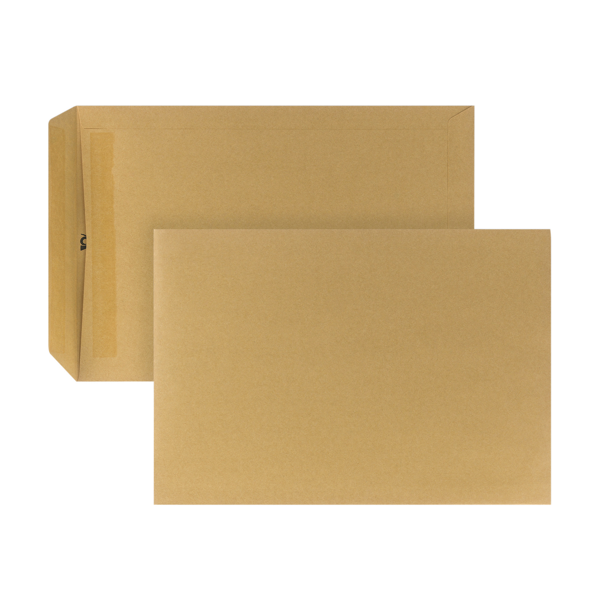 POSTHORN Versandtasche DIN C4 229 x 324 mm (B x H) mit Selbstklebung ohne Fenster 90g/m² ohne Fadenverstärkung braun 250 St./Pack.