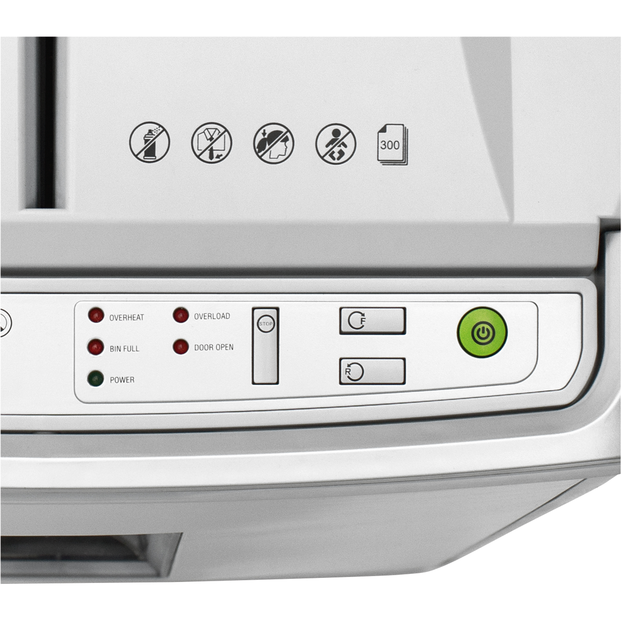 Shredcat Aktenvernichter SHREDCAT 8285 CC P-4 Papier, Heftklammern, Kreditkarten, CDs/DVDs Partikelschnitt 6 Bl. manuell, 350 Bl. automatisch hellgrau