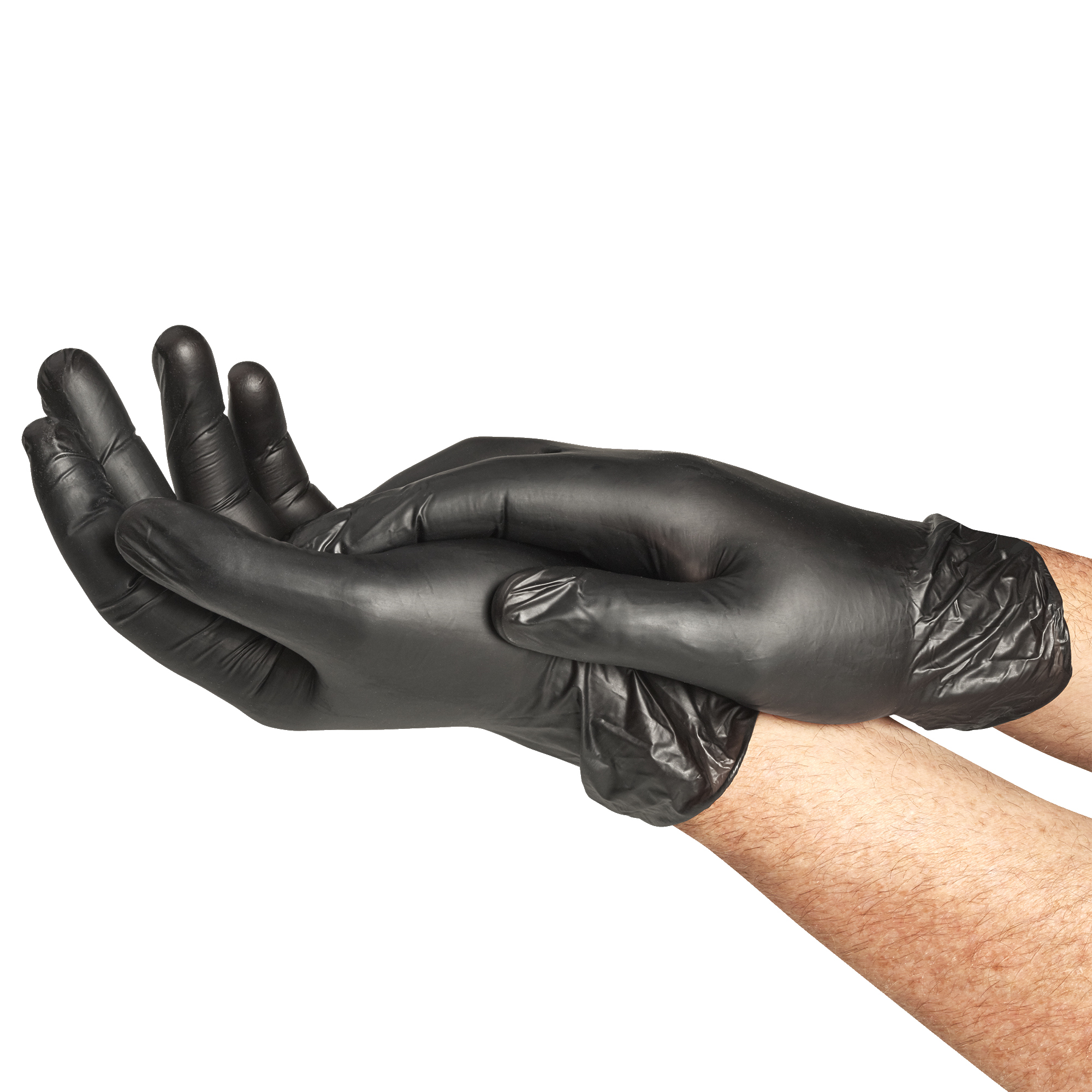 Spontex Einweghandschuhe Black Protect 7 Nitril schwarz 20 St./Pack.