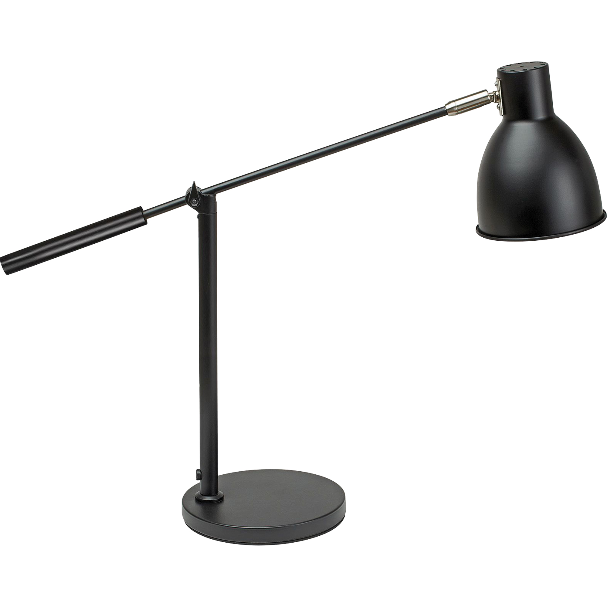 MAUL Tischleuchte MAULfinja Netzbetrieb schwarz matt/silber metallic