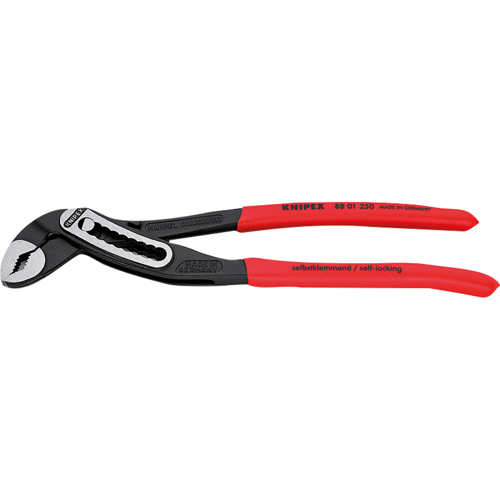 KNIPEX Zange Alligator Wasserpumpenzange 250mm Chrom-Vanadium Elektrostahl gehärtet, poliert