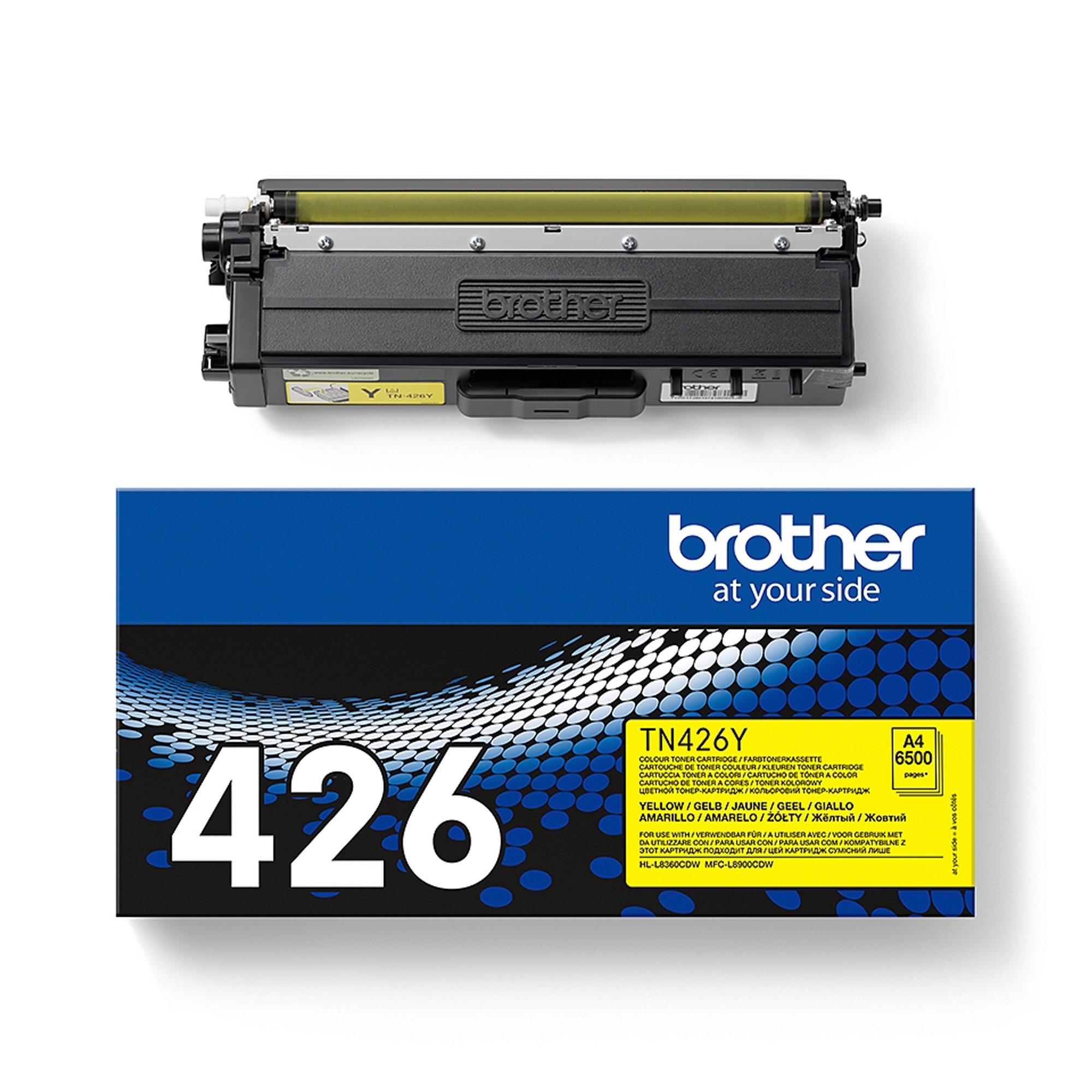 Brother Toner Originalzubehör TN-426Y ca. 6.500 Seiten gelb