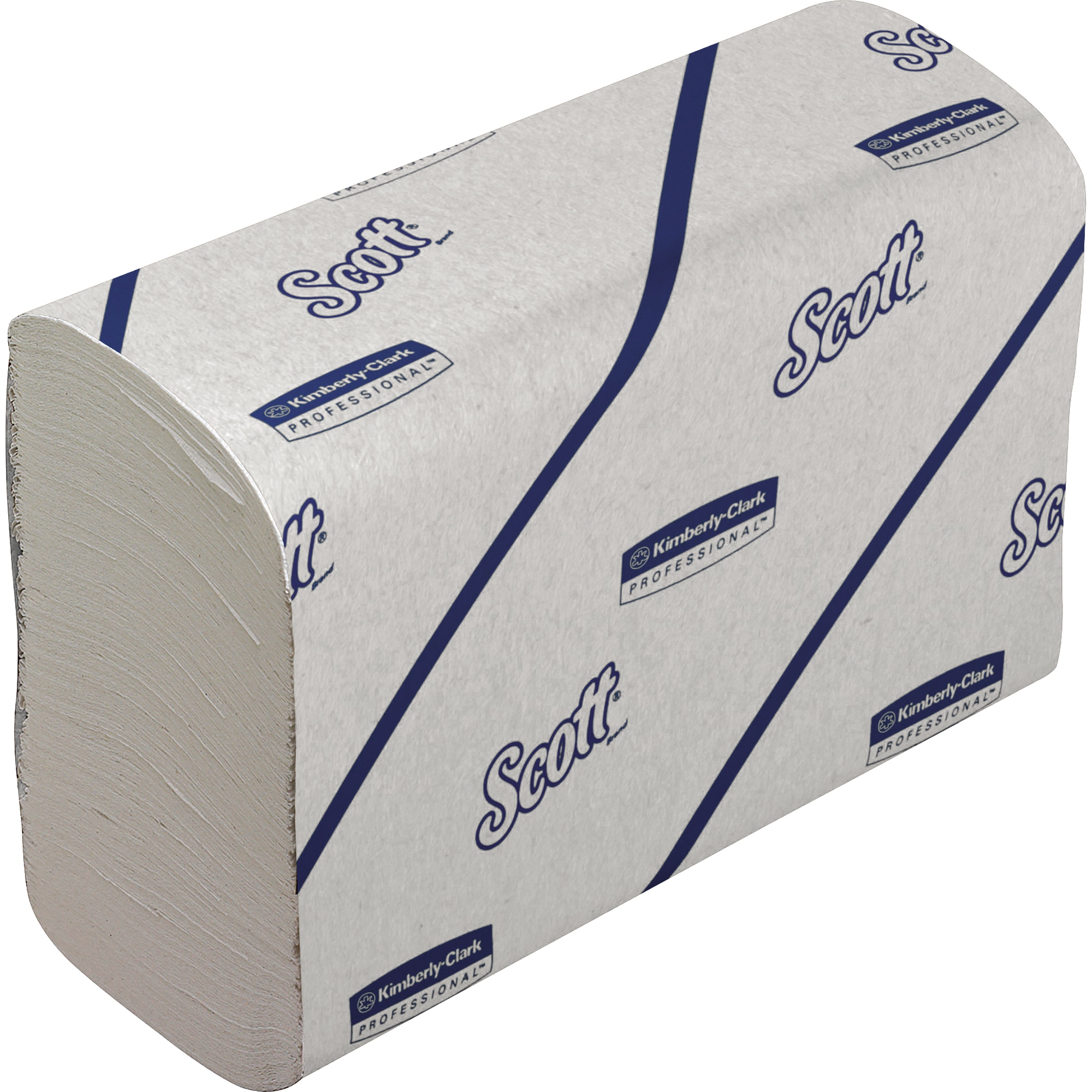 Scott® Papierhandtücher Essential™ 21,2 x 18,6 cm (B x L) Papier, 100 % recycelt weiß 16 x 220 Bl./Pack.