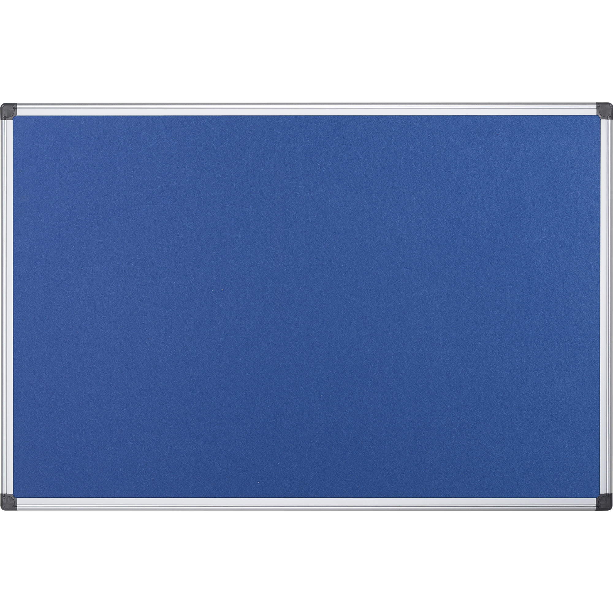 Bi-office Pinnwand Earth 200 x 120 cm (B x H) Maße der Oberfläche: 196 x 116 cm (B x H) Filz Material des Rahmens: Aluminium blau
