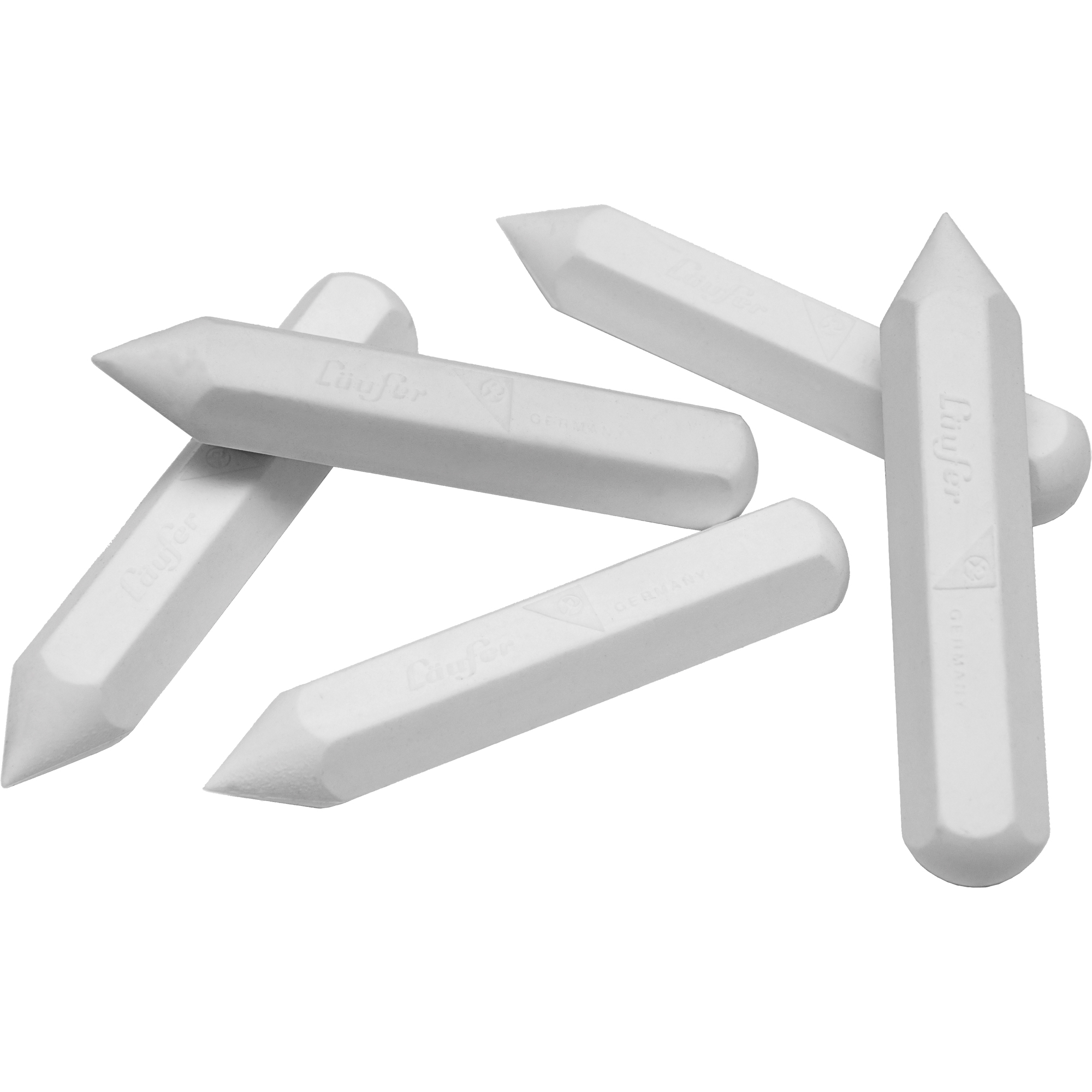 Läufer Radierer Stick Bleistifte, Buntstifte 1,4 x 7,2 cm (Ø x L) Kautschuk weiß