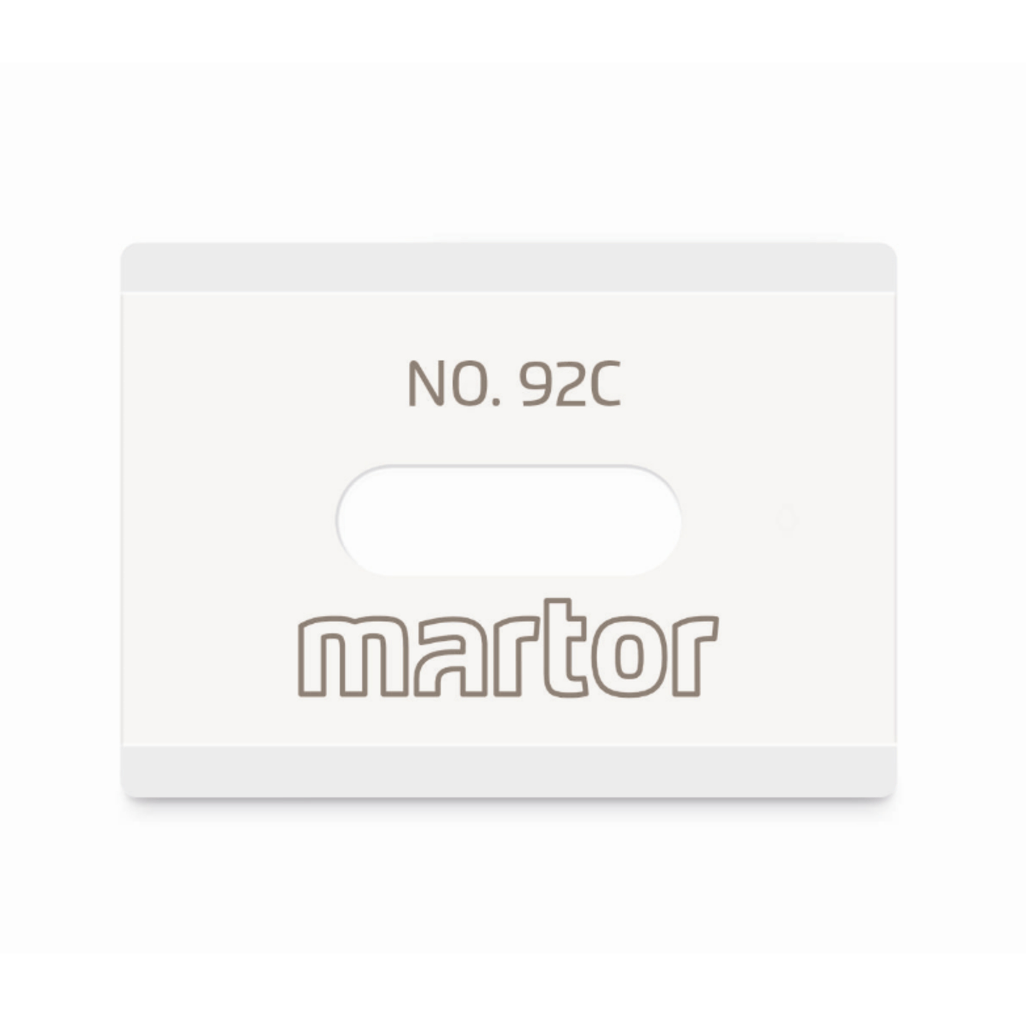 MARTOR Ersatzklinge Sicherheitsmesser NR. 92C Martor SECUNORM 185, -SECUPRO MARTEGO, -SECUPRO MERAK, -SECUMAX 320 Keramik rostfrei 2 St./Pack.