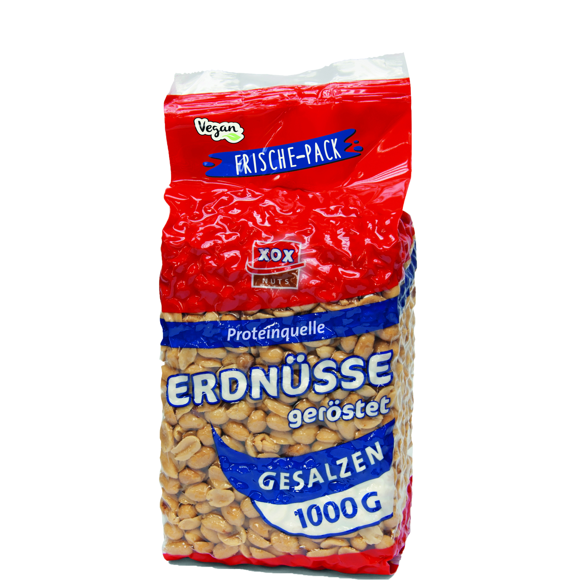 XOX Erdnüsse gesalzen Tüte 1.000 g/Pack.