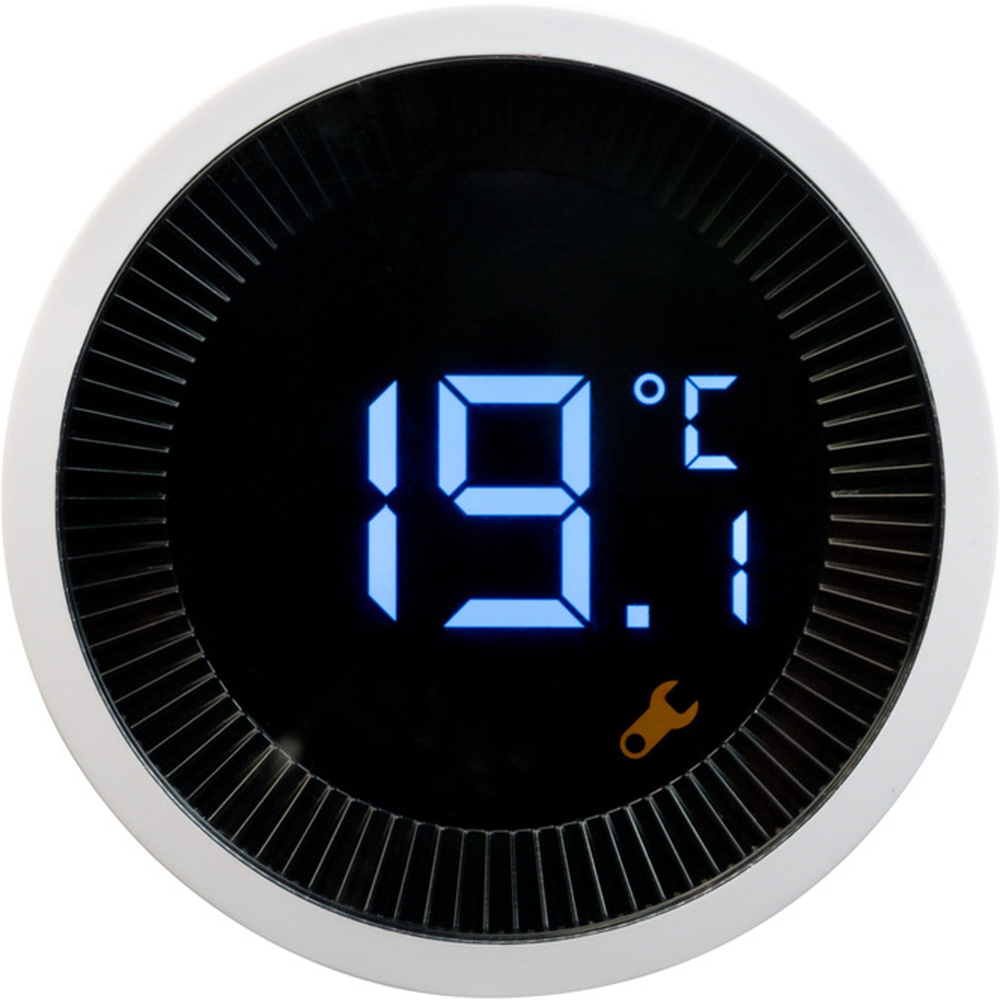 brennenstuhl® Thermostat Connect Zigbee HT CZ 01 Heizkörperventile Gewindemaß M30 x 1,5 mm 2.400MHz AA/Mignon inkl. 3 Adapter Danfoss (RA, RAV, RAVL)