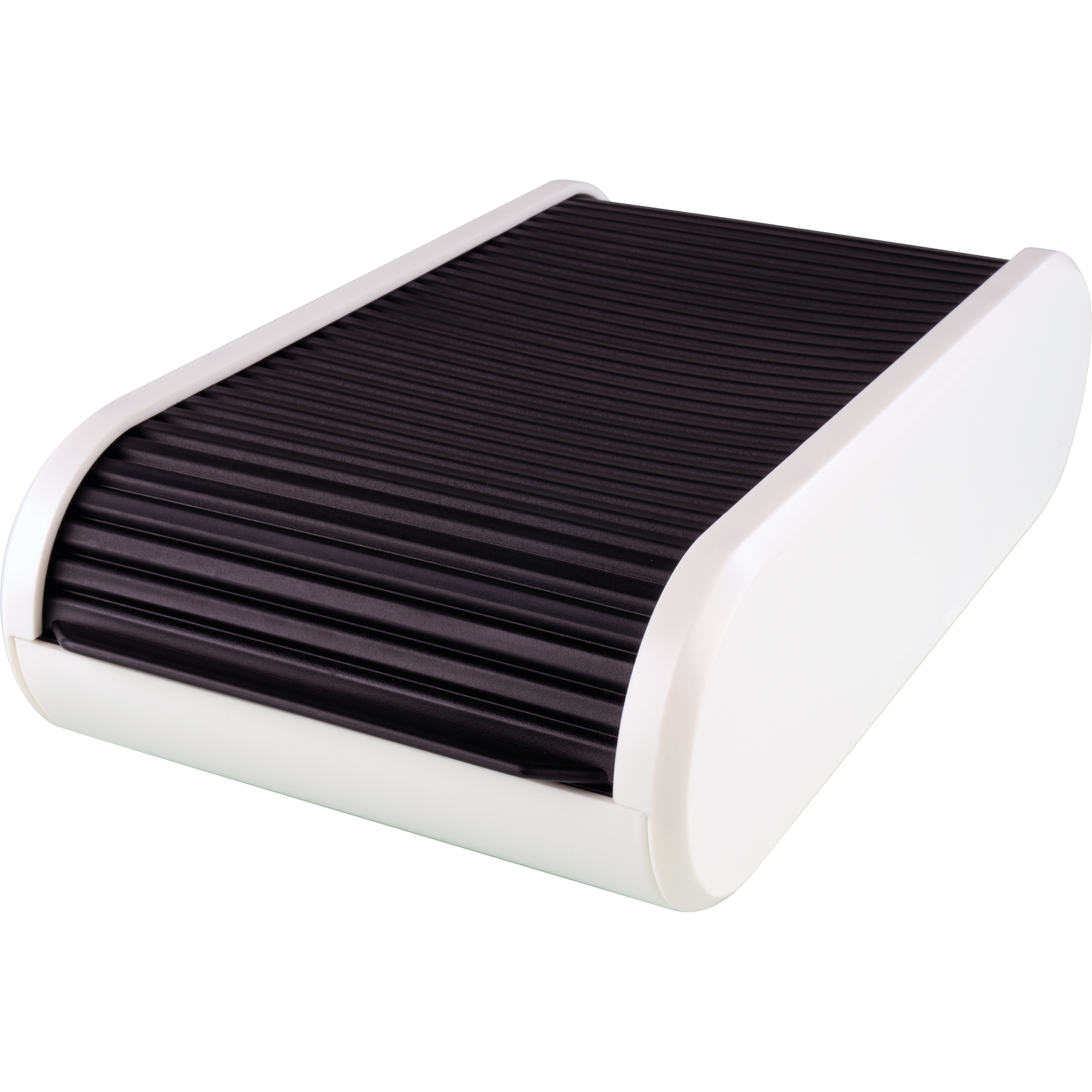 helit Visitenkartenbox the personal 13,6 x 6,7 x 24,2 cm (B x H x T) 105 x 55 mm (B x H) Polystyrol/Polyethylen/Polypropylen schwarz/lichtgrau