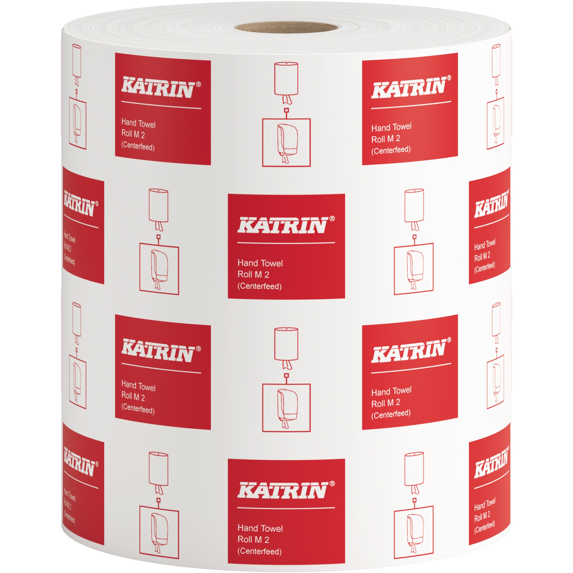 Katrin Handtuchrolle M2 20,5 cm x 150 m (B x L) Tissue weiß 6 Rl./Pack.