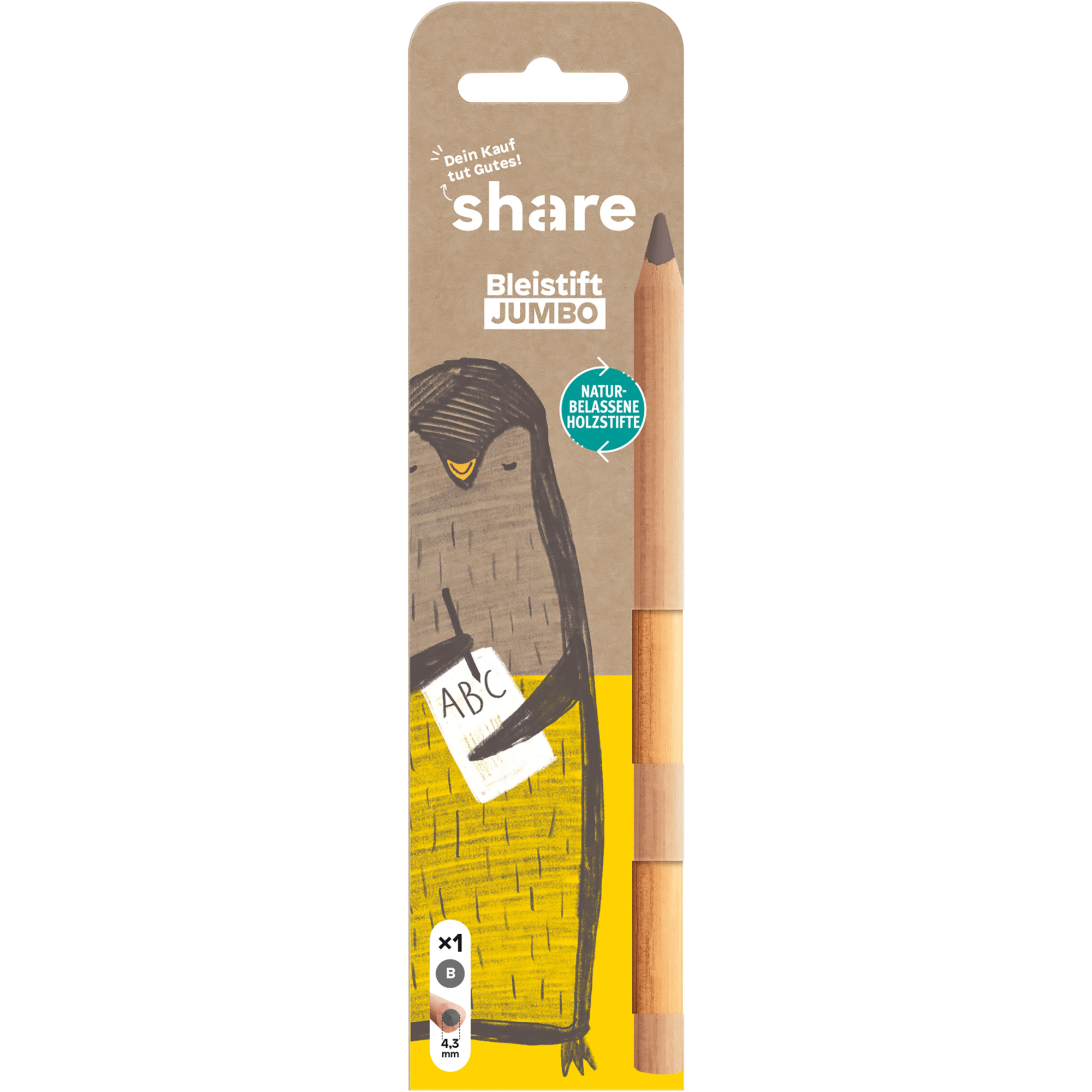 share Bleistift Jumbo 4,3mm B