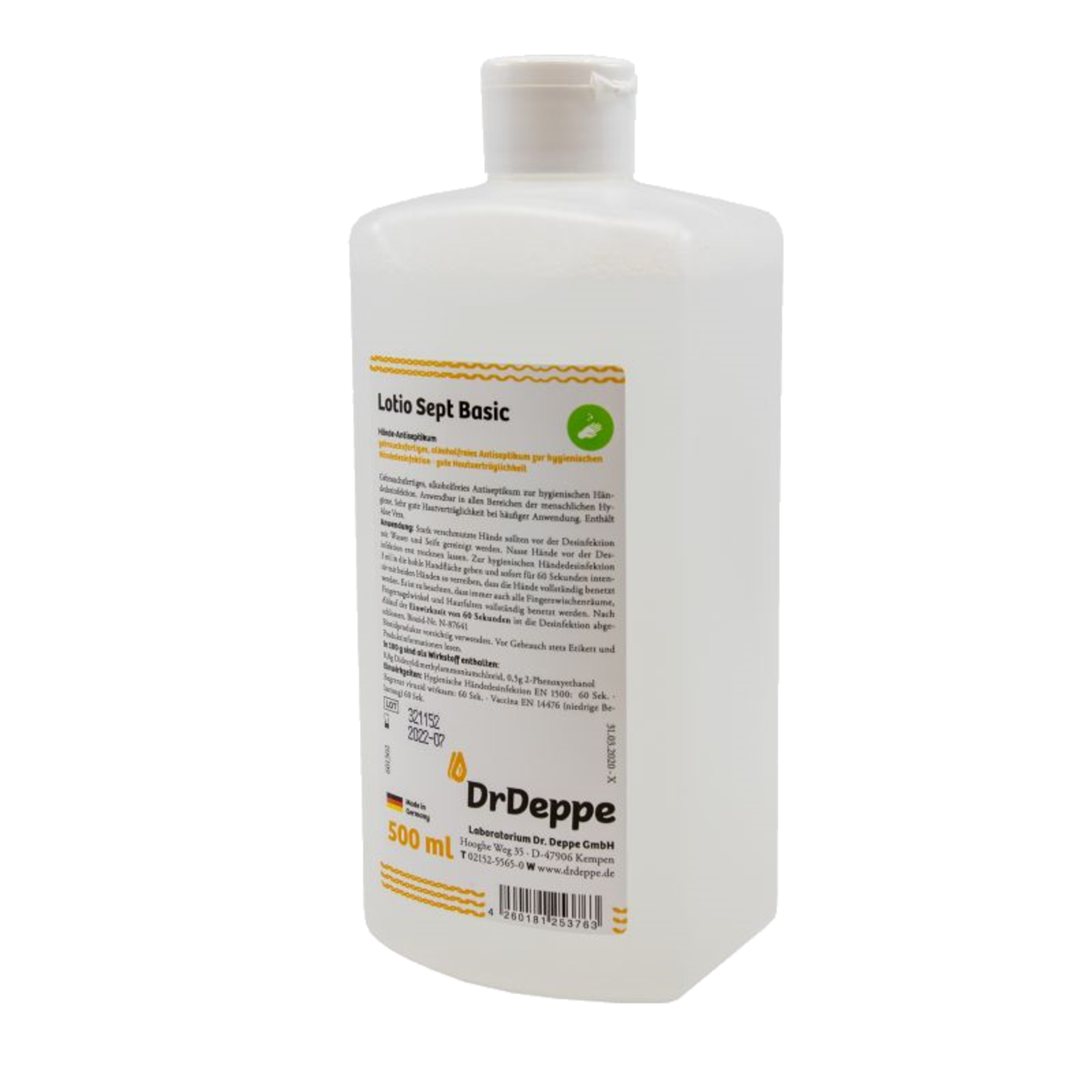 Dr. Deppe Handdesinfektion Lotio Sept Basic flüssig 0,5l