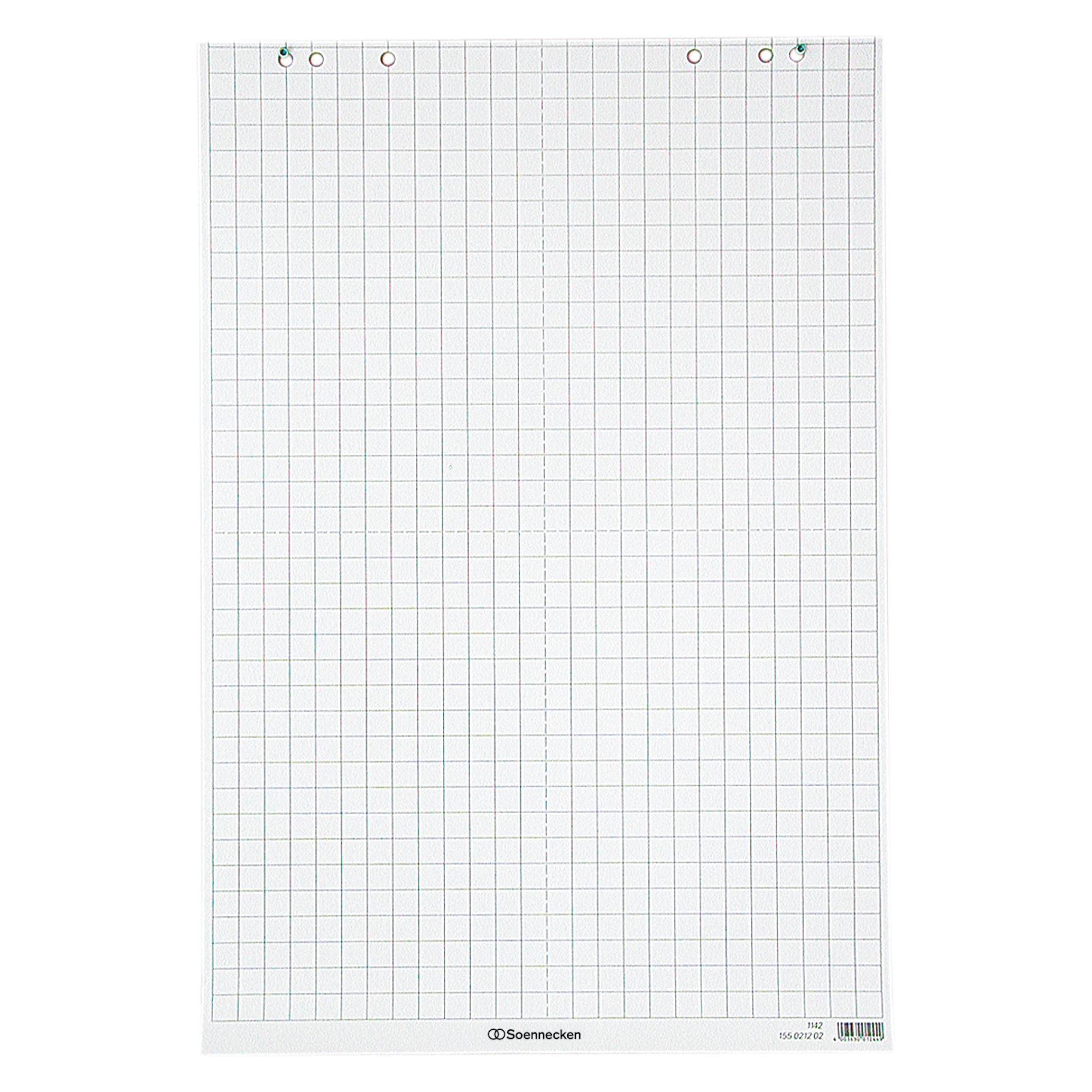 Soennecken Flipchartblock 68 x 99 cm (B x H) kariert 80g/m² 20 Bl./Block 10 Block/Pack.
