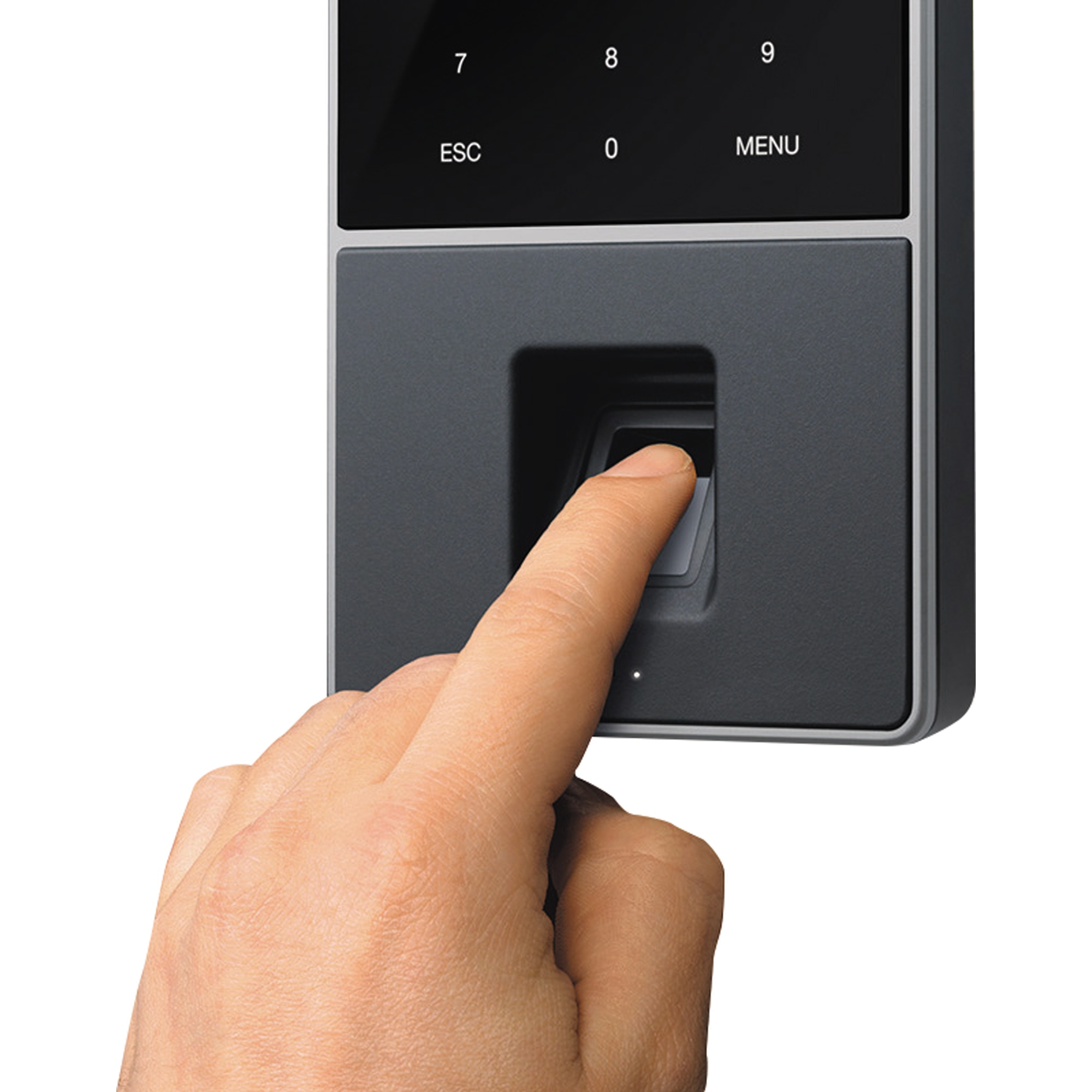 TIMEMOTO Zeiterfassungssystem TM-828 SC 9,95 x 21,5 x 4,43 cm (B x H x T) RFID-Sensor Windows® universell LAN, WiFi, USB-Host