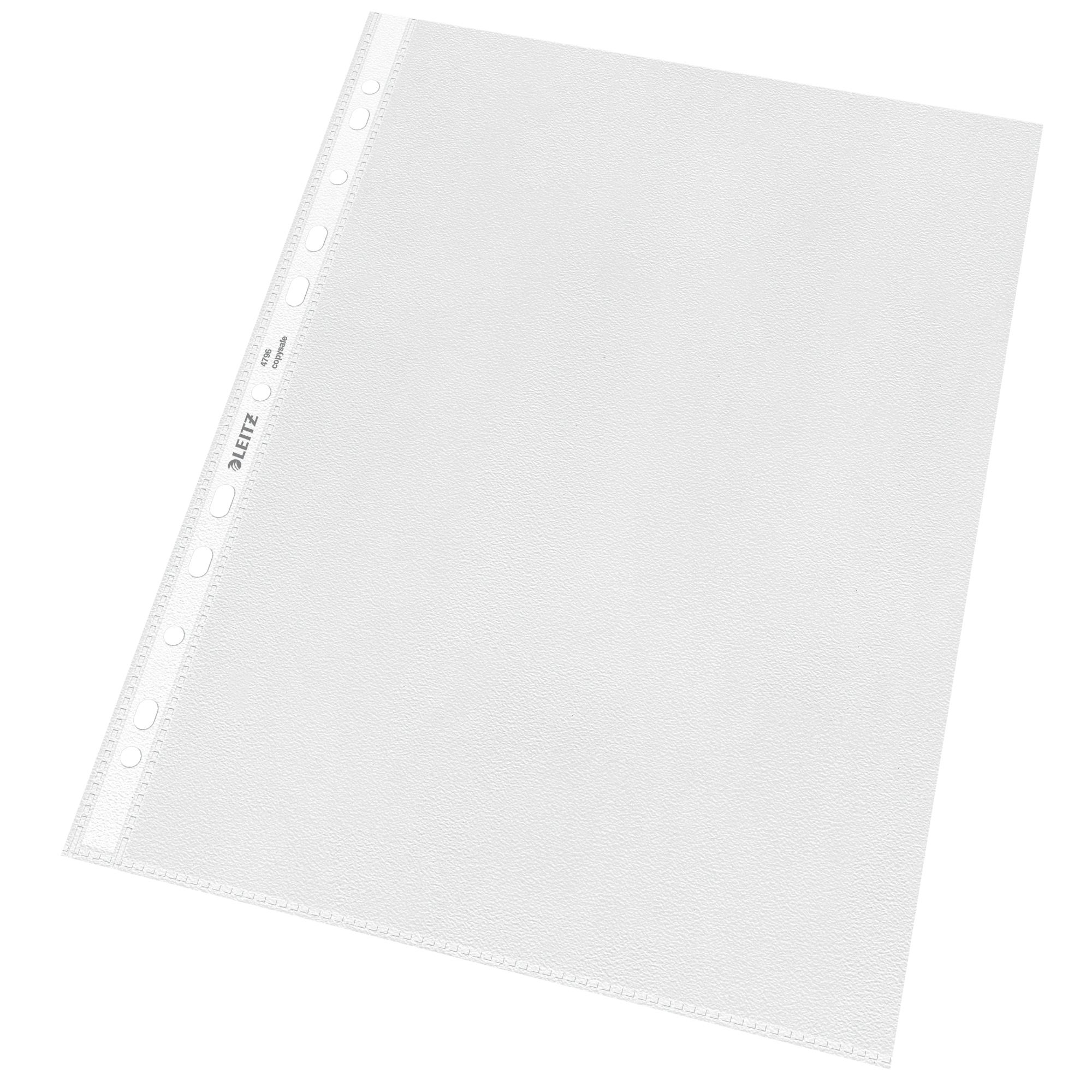 Leitz Prospekthülle DIN A4 70µm oben offen Polypropylen, 30 % recycelt farblos 100 St./Pack.