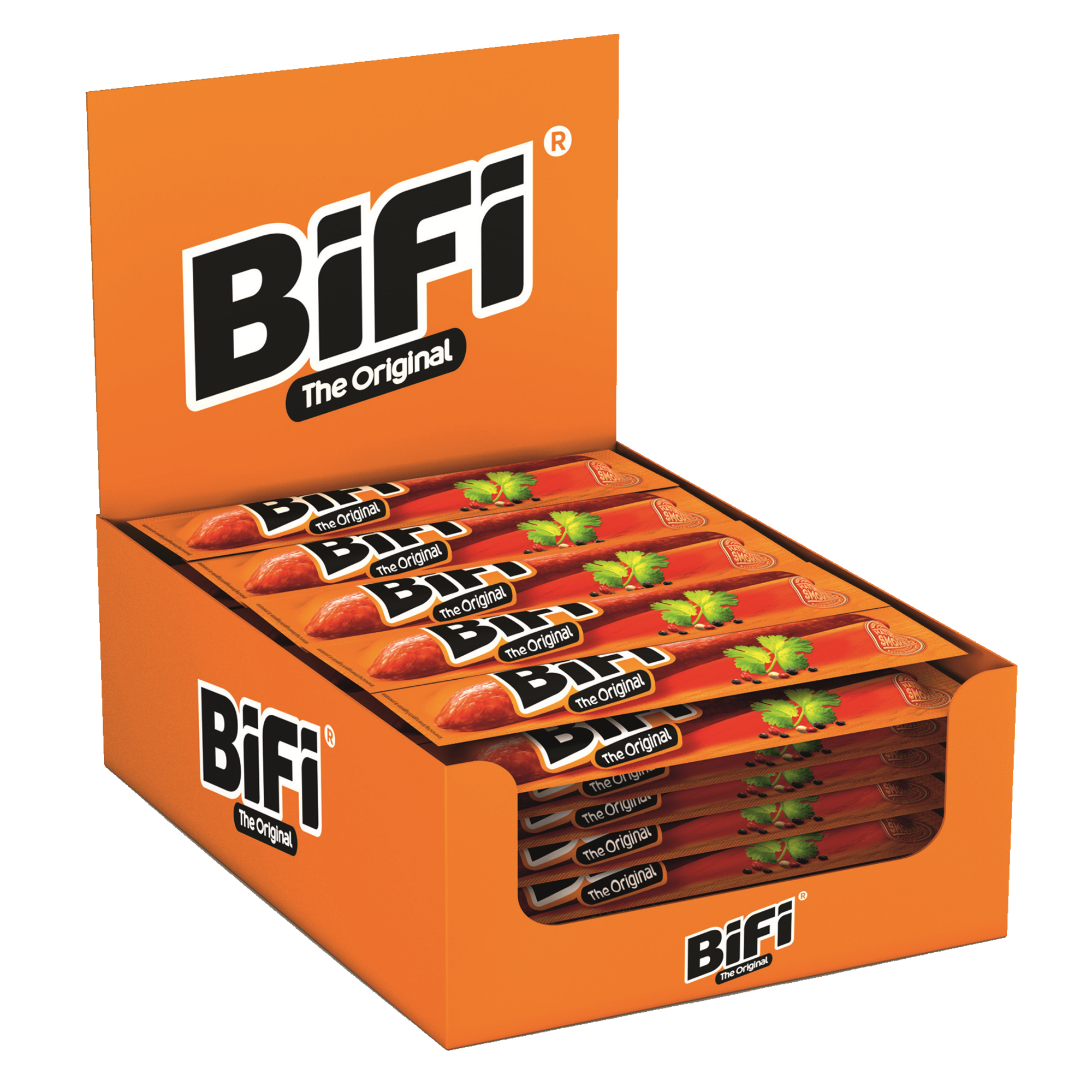 BiFi Wurst-Snack Original Minisalami 40 x 20 g/Pack.