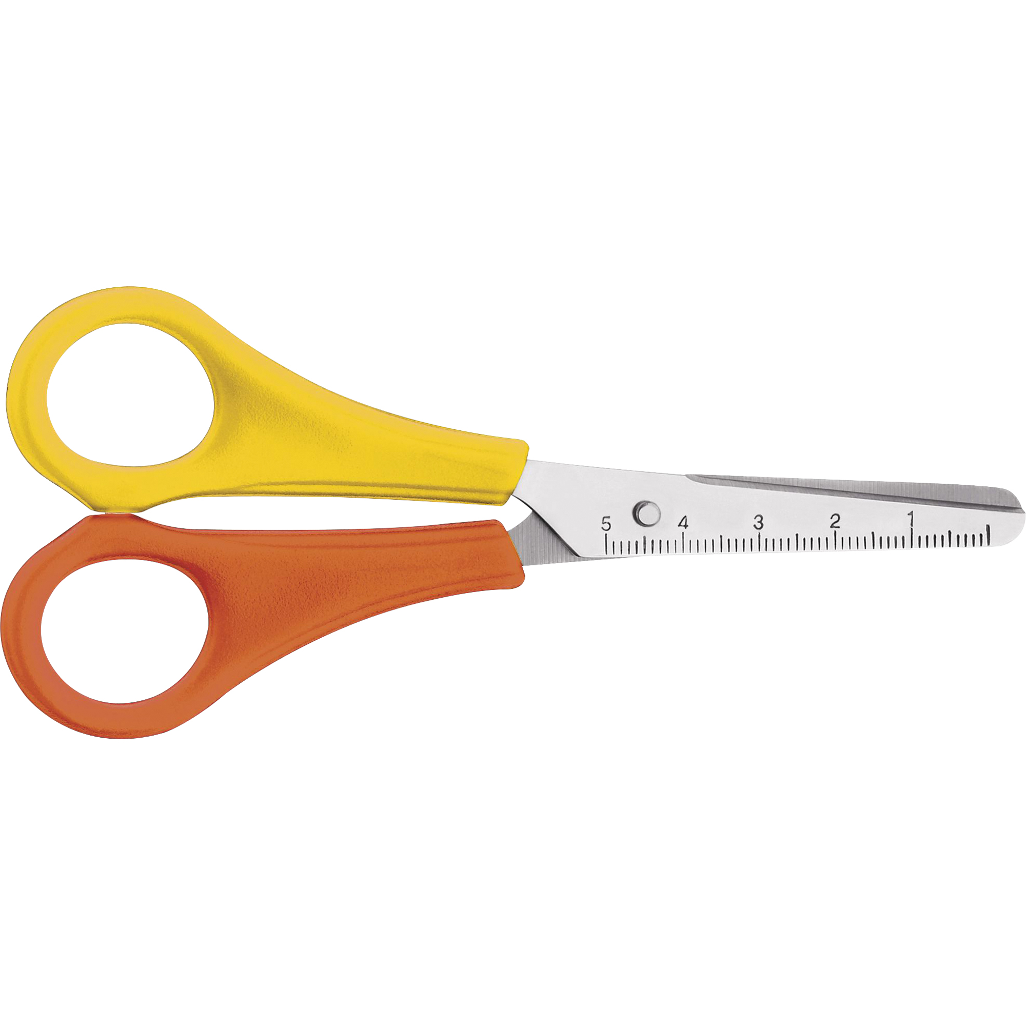 Westcott Bastelschere Kids 130mm Stahl gelb/orange