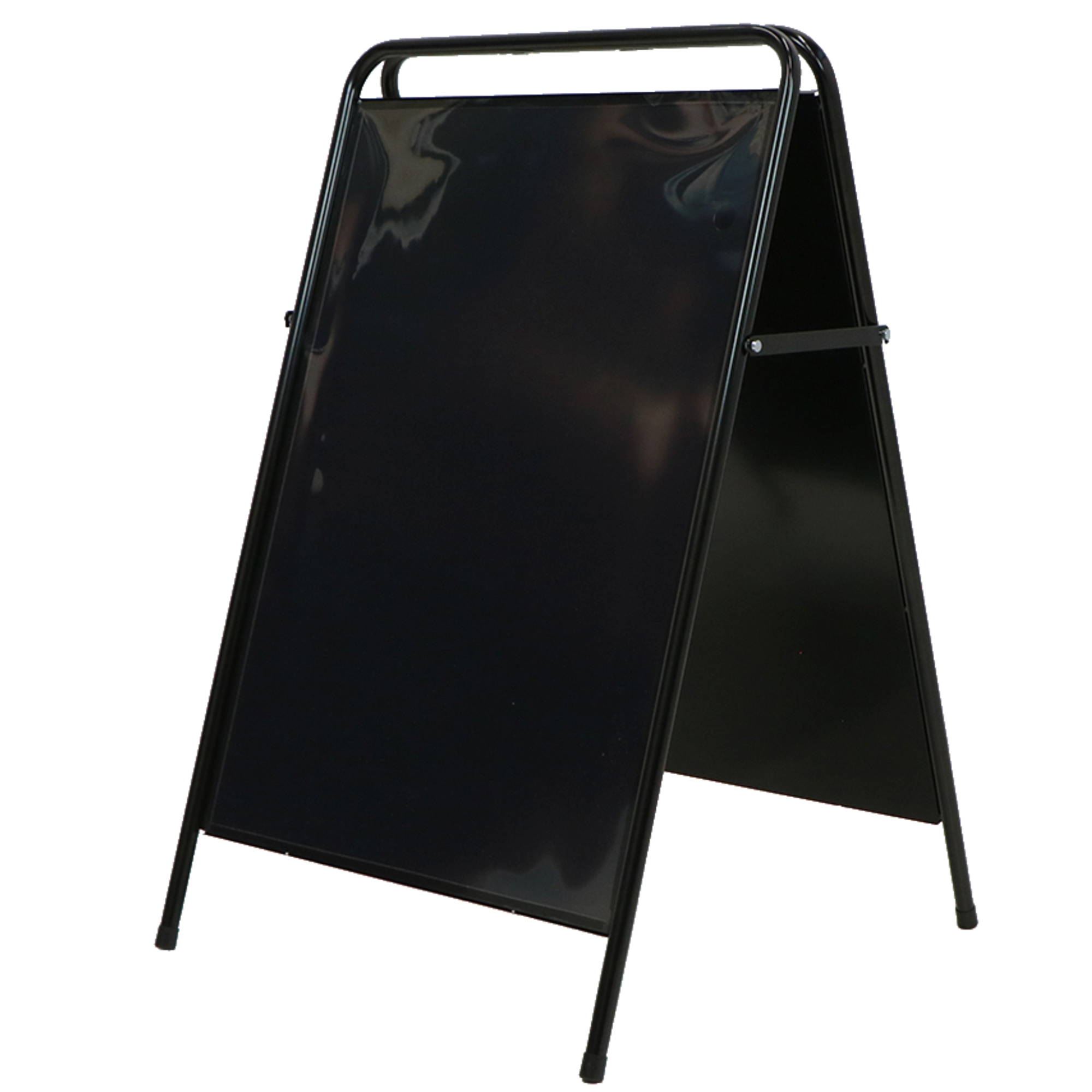 Showdown® Displays Kundenstopper Elegant 57,5 x 96,5 x 64 cm (B x H x T) Stahl schwarz
