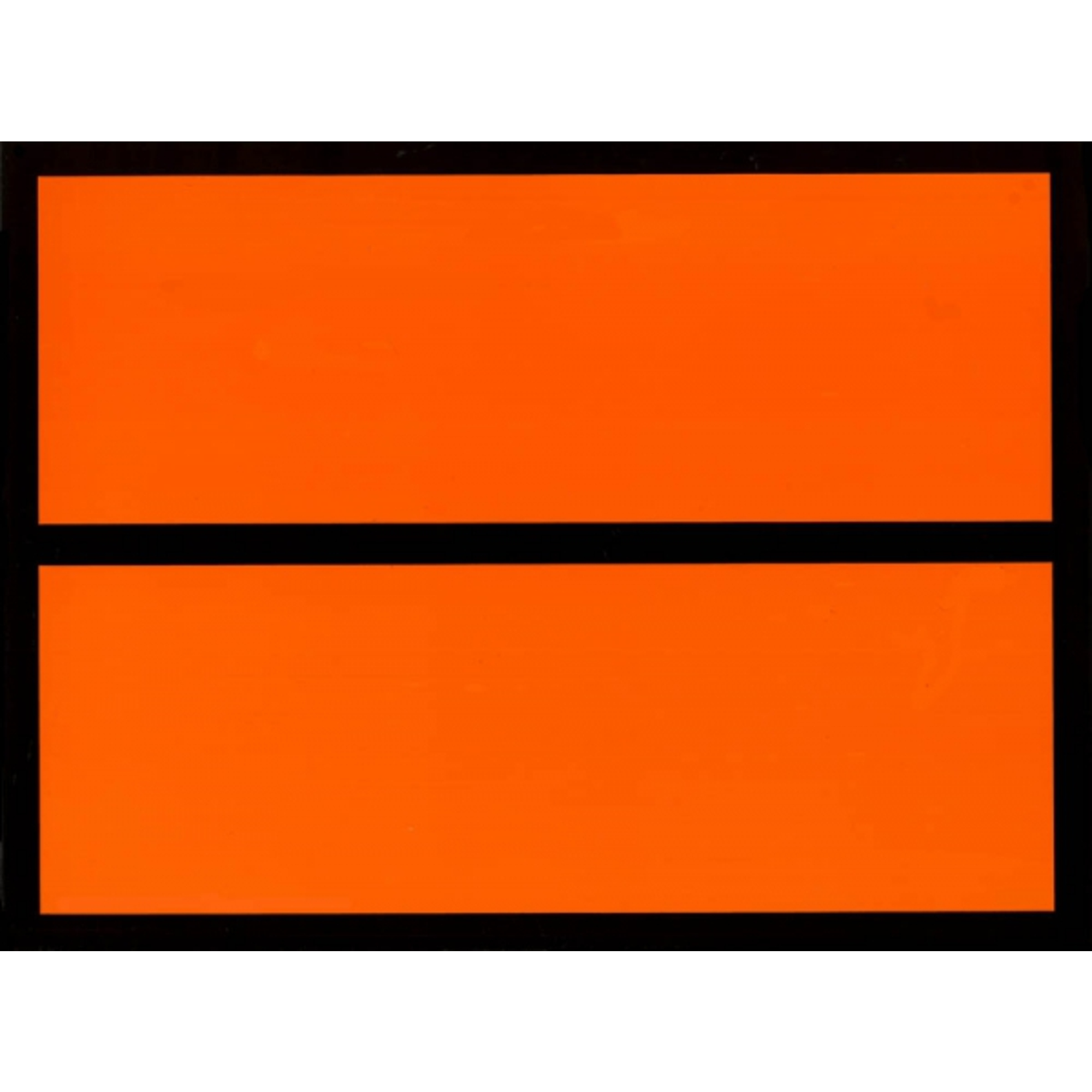 DR-Label Hinweisetikett Kesselwagen 400 x 300 mm (B x H) PVC orange/schwarz