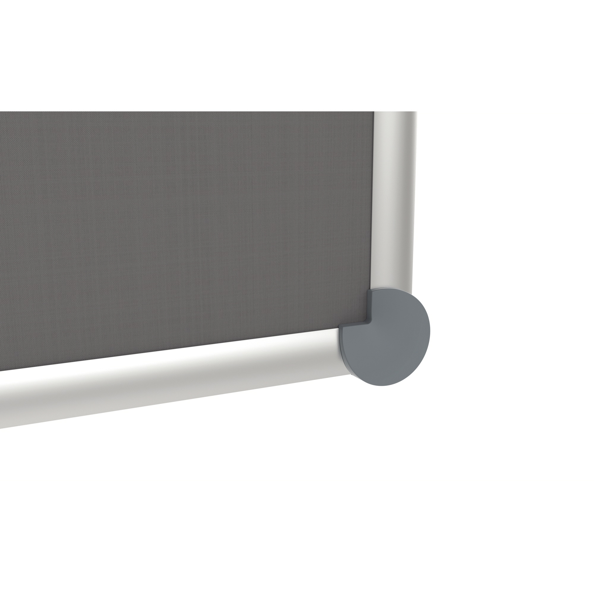 MAUL Pinnwand MAULpro 2000 Maße der Oberfläche: 90 x 60 cm (B x H) Textil Material des Rahmens: Aluminium, eloxiert grau