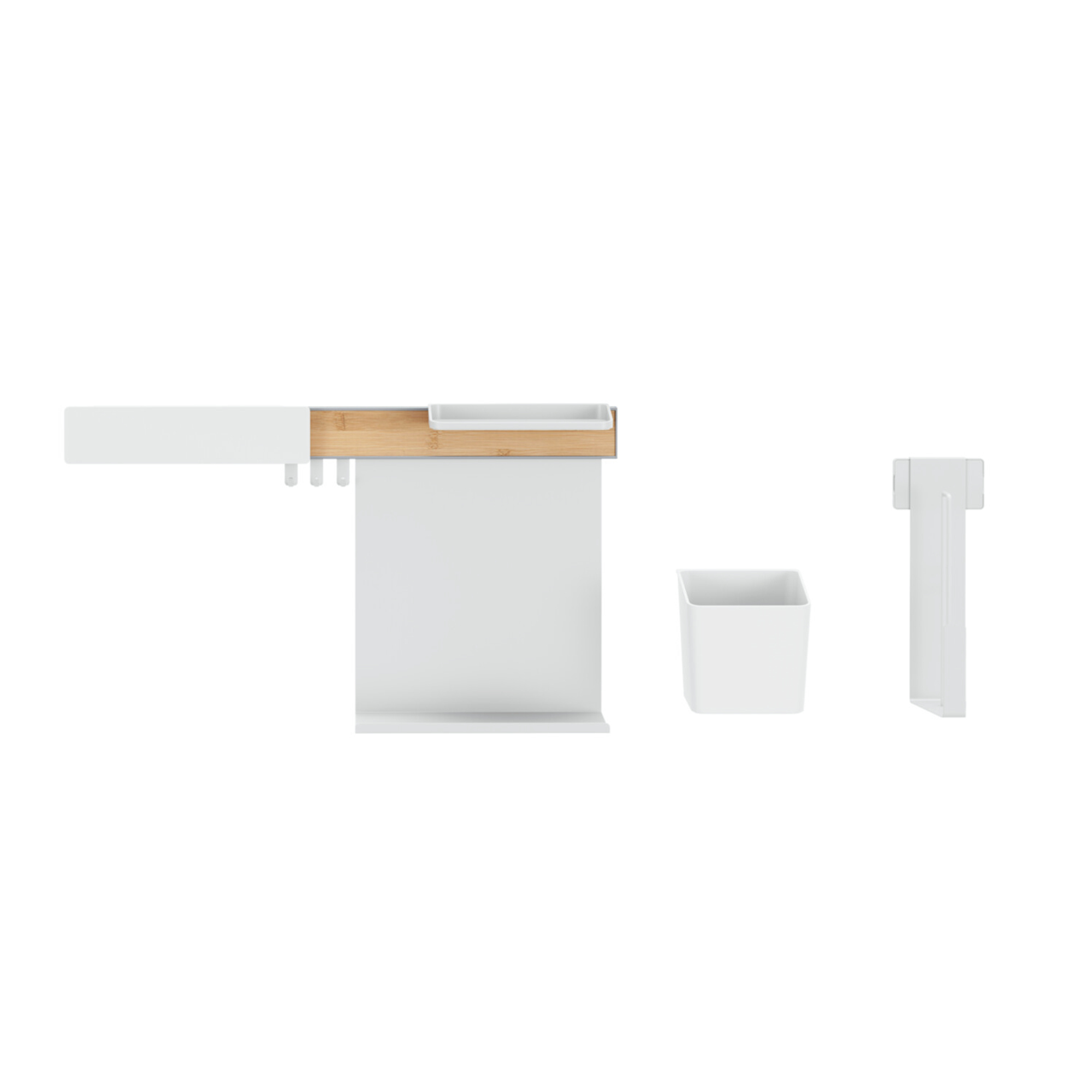 tesa® Küchenorganizer Kombi Set L 86,5 x 34 x 14 cm (B x H x T)