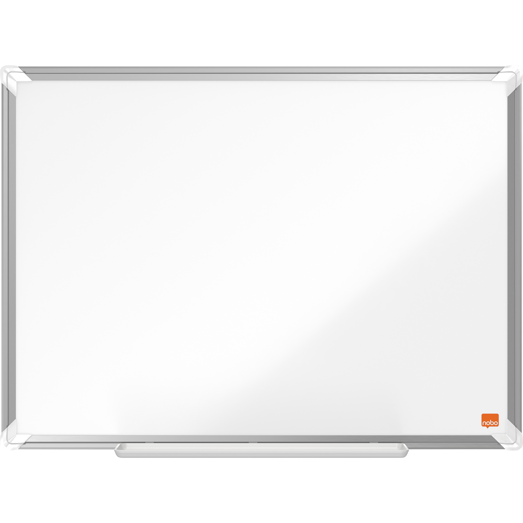 Nobo® Whiteboard Premium Plus Nano Clean™ Maße der Oberfläche: 60 x 45 cm (B x H) Tafel magnethaftend nicht beidseitig beschreibbar inkl. Nobo Marker Stahl lackiert weiß