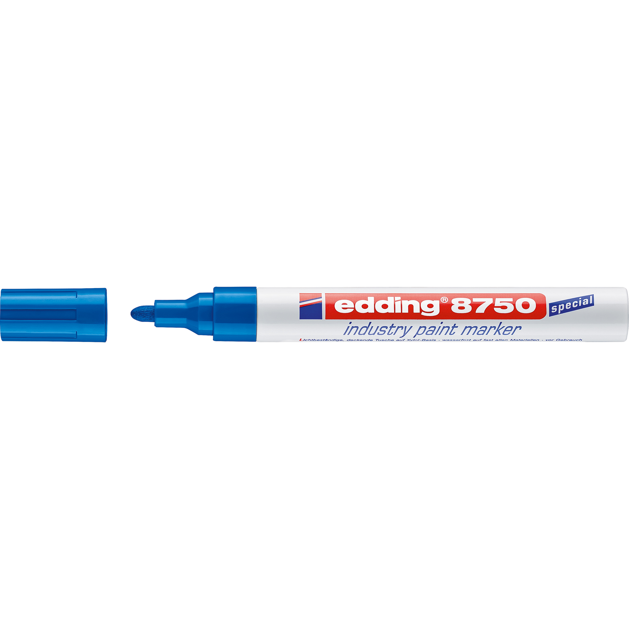 edding Lackmarker Industrie 8750 2-4mm blau