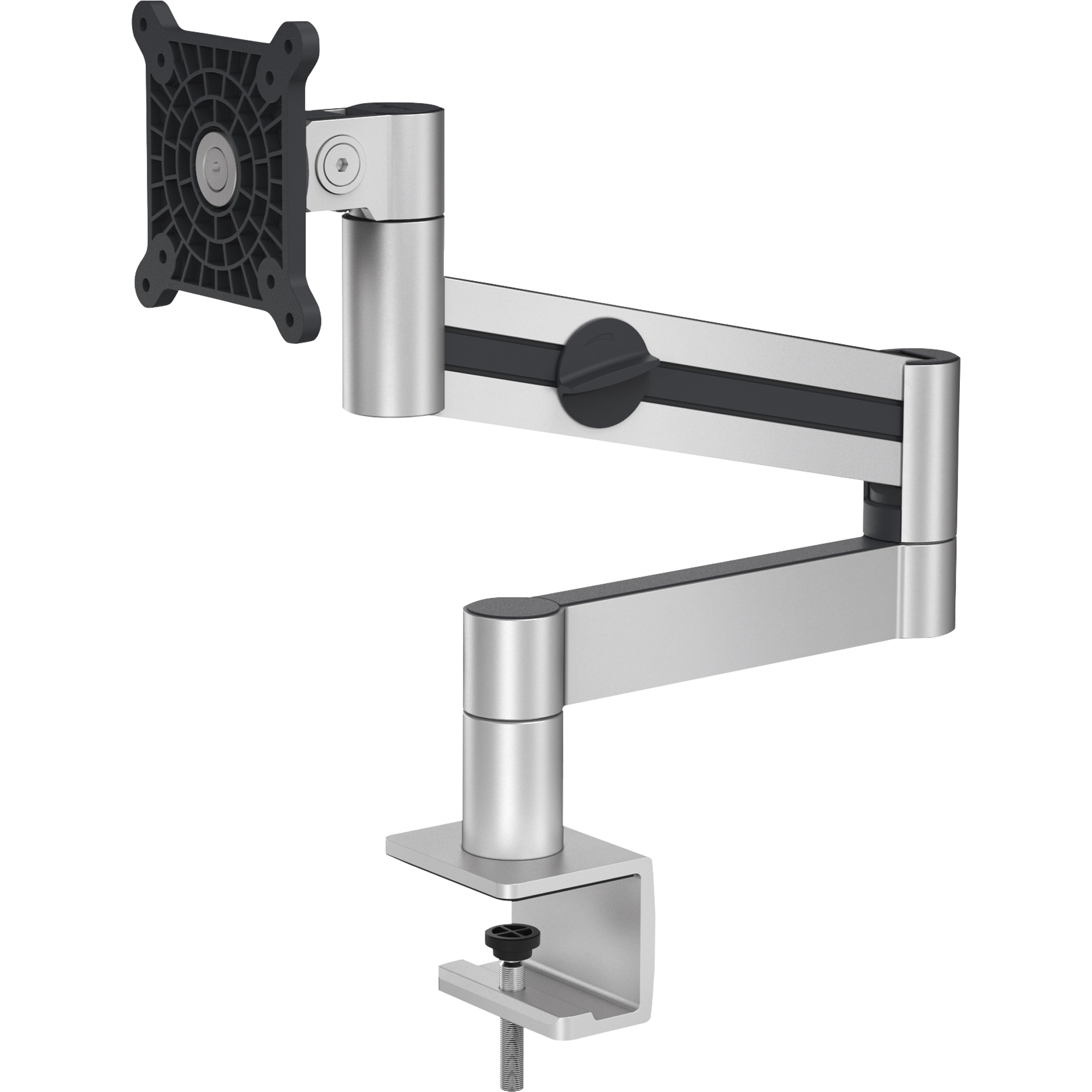 DURABLE Monitorschwenkarm PRO 34,5 x 47 x 12 cm (B x H x T) 3-8kg Aluminium/Kunststoff silber metallic